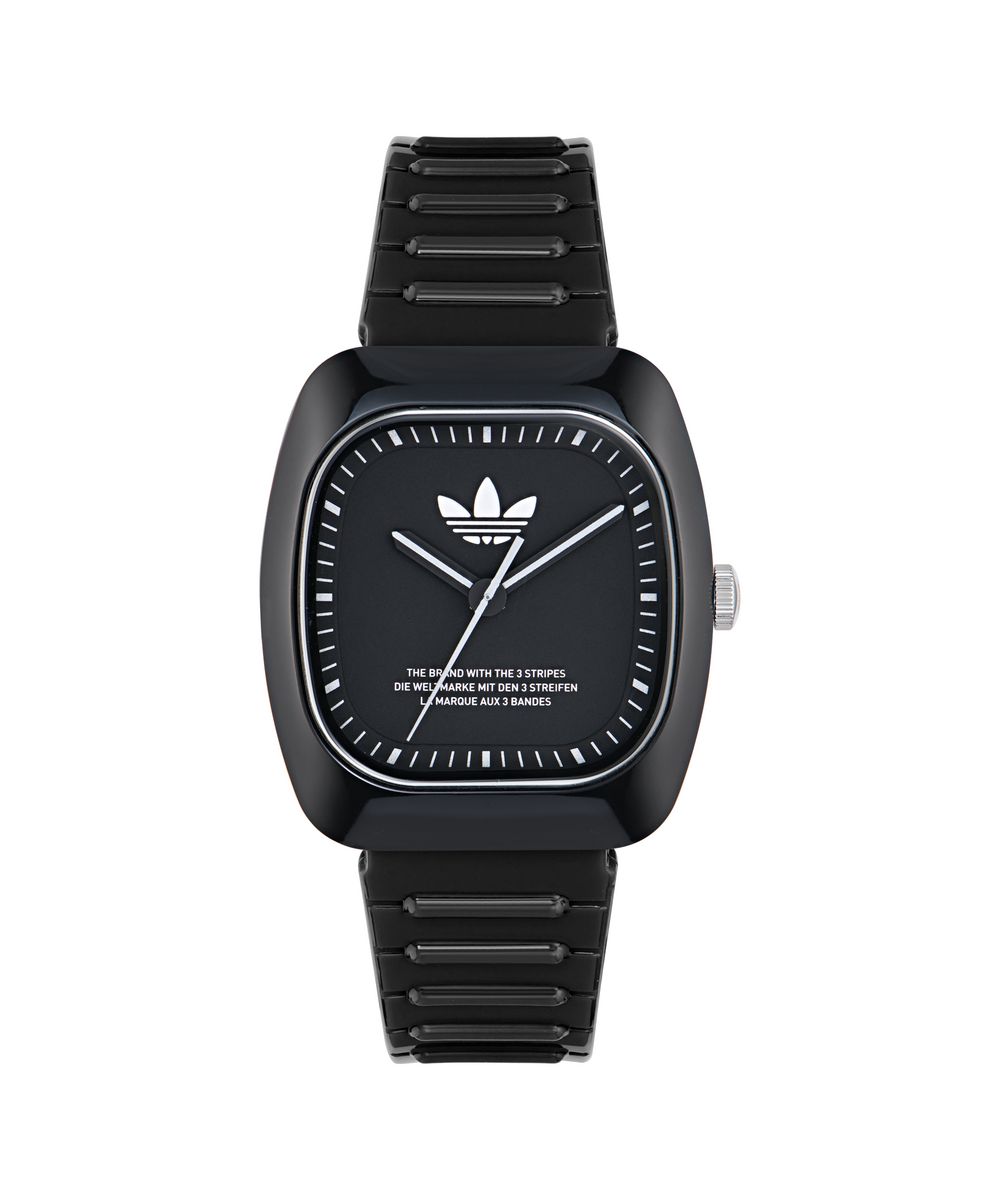 Thumbnail - Adidas Originals Retro Wave Zwei Unisex schwarze Uhr AOSY24531