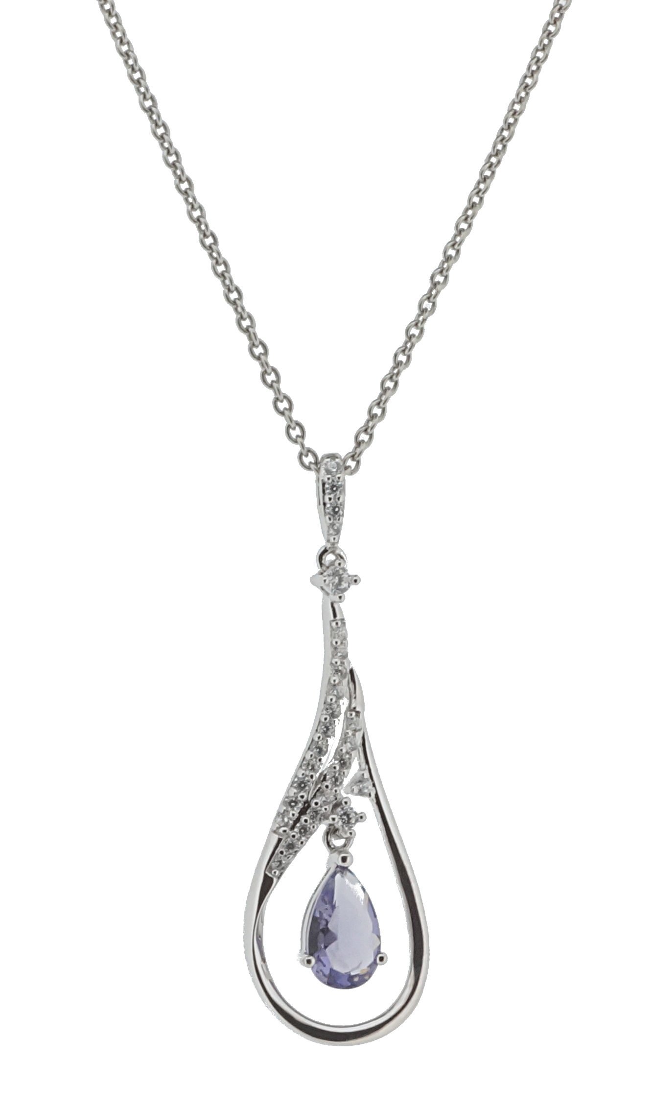 Orphelia 'Ebbi' Damenkette Mit Anhänger Aus 925er Sterlingsilber – Silber Zh-7037
