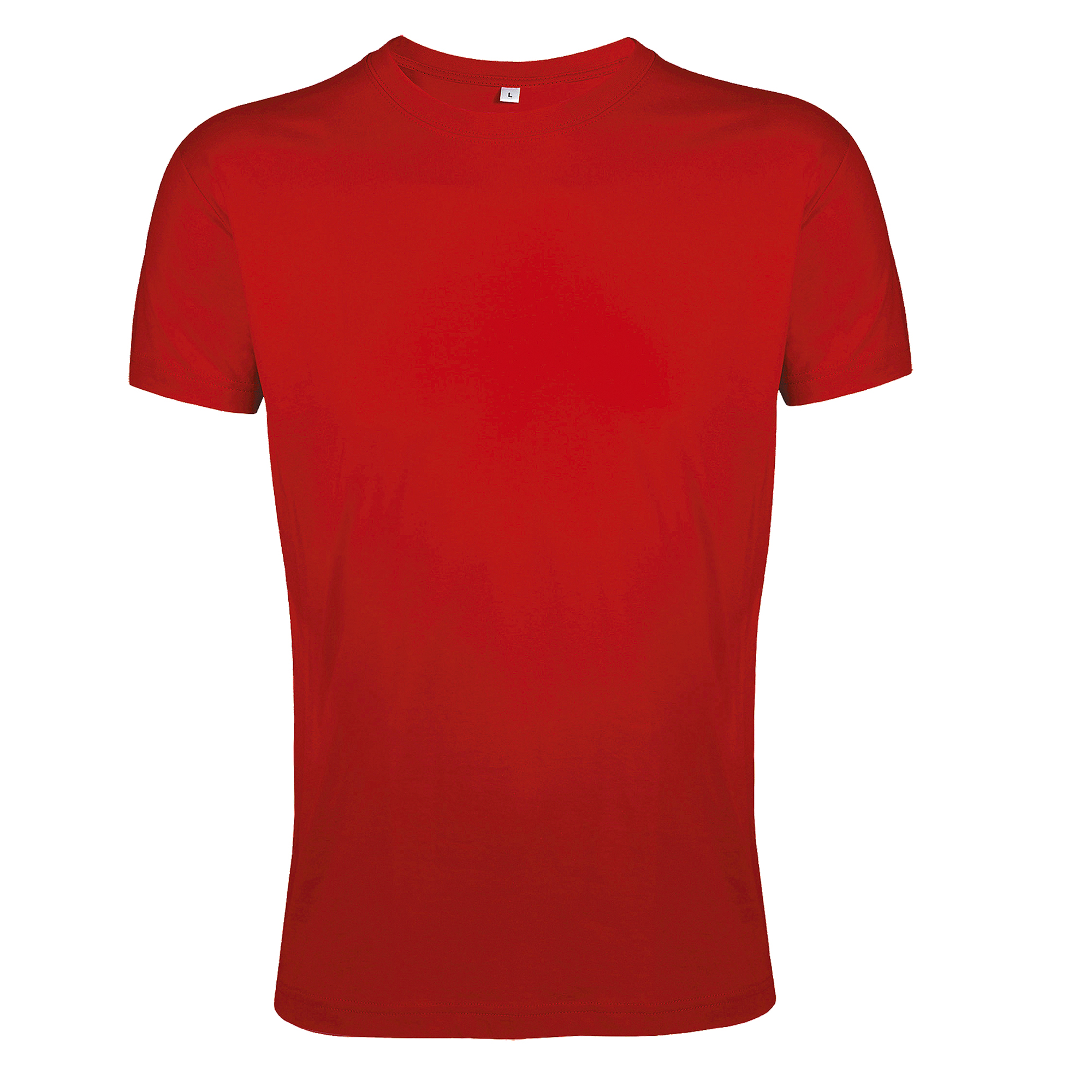 SOLS Mens Regent Slim Fit Short Sleeve T-Shirt (Red) Cotton - Size X-Small