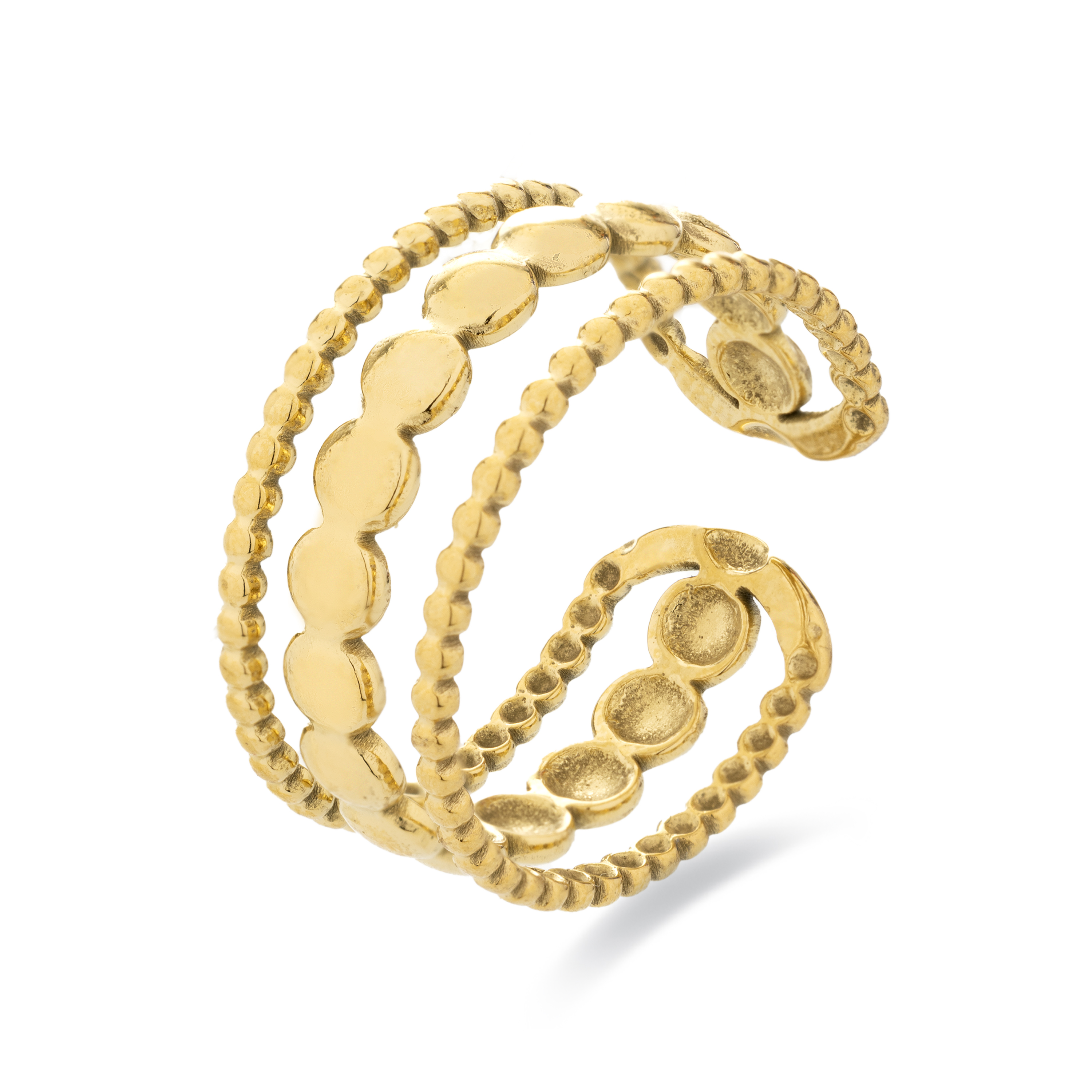 Thumbnail - Luxenter rhodinierter Ring - Faini