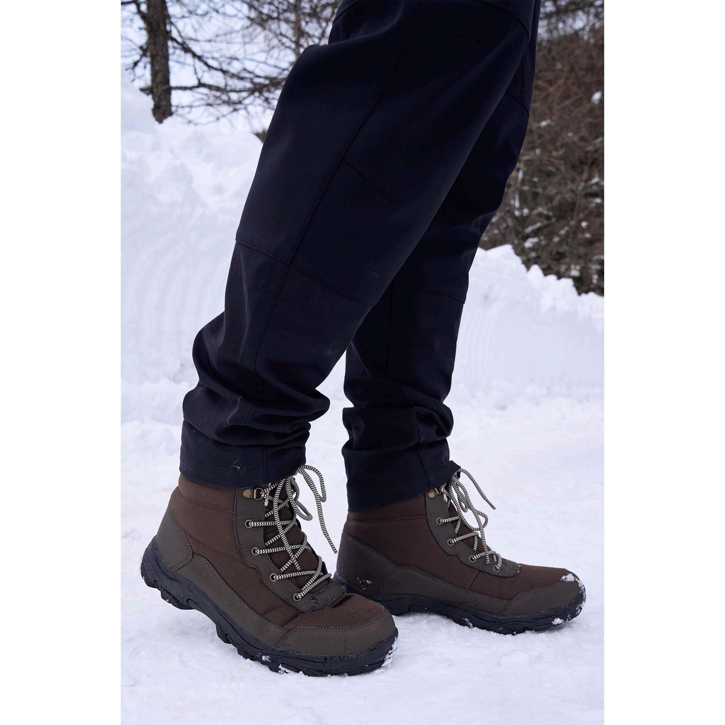 Thumbnail - Mountain Warehouse - Herren Schneestiefel "Ohio", Mit Vlies gefüttert (Braun)