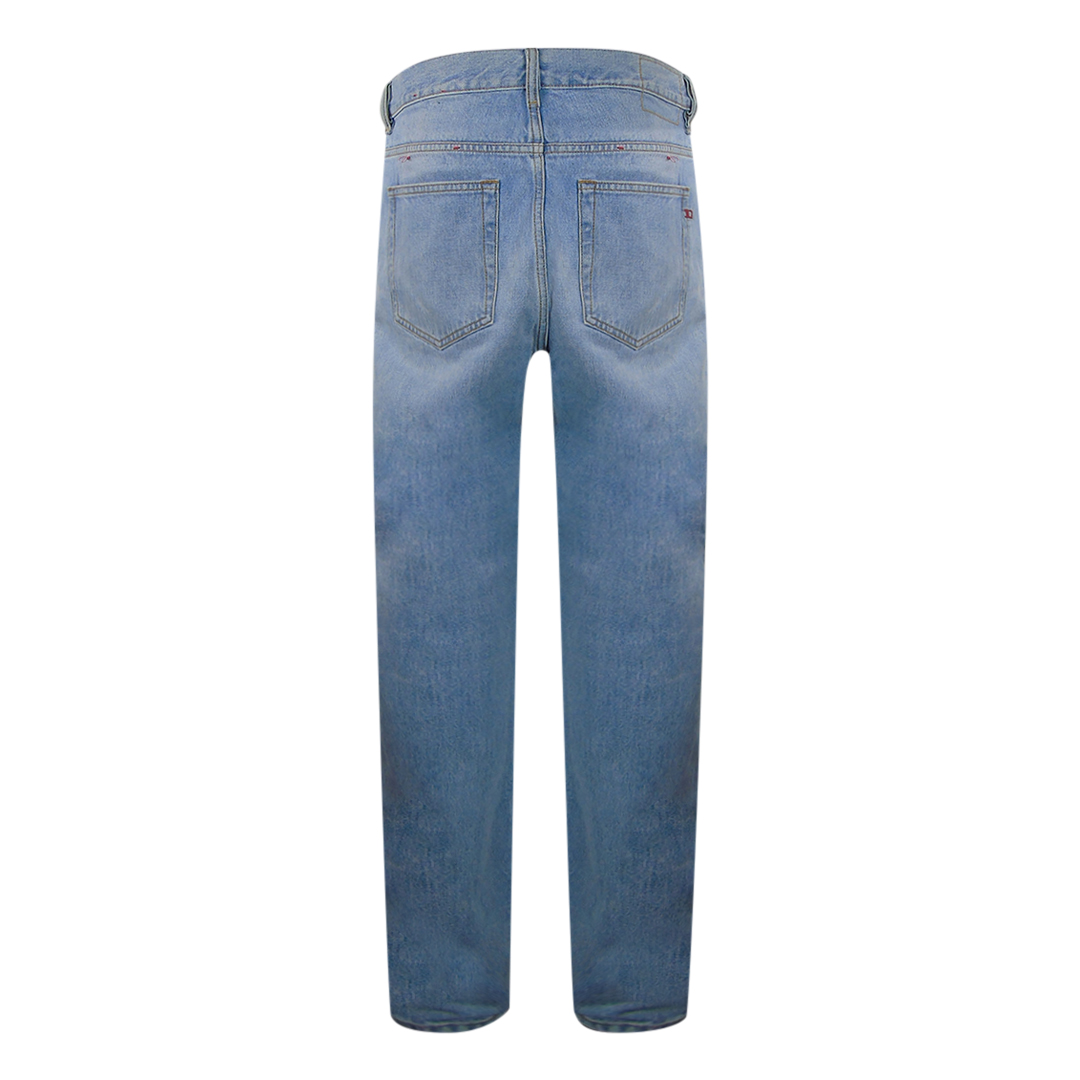 Diesel D-Viker Regular Fit Blå Jeans herr – bild 2