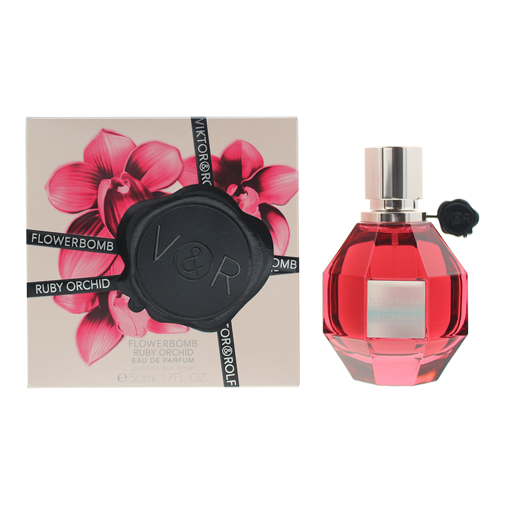 Viktor & Rolf Womens Flowerbomb Ruby Orchid Eau de Parfum 50ml Spray for Her - One Size