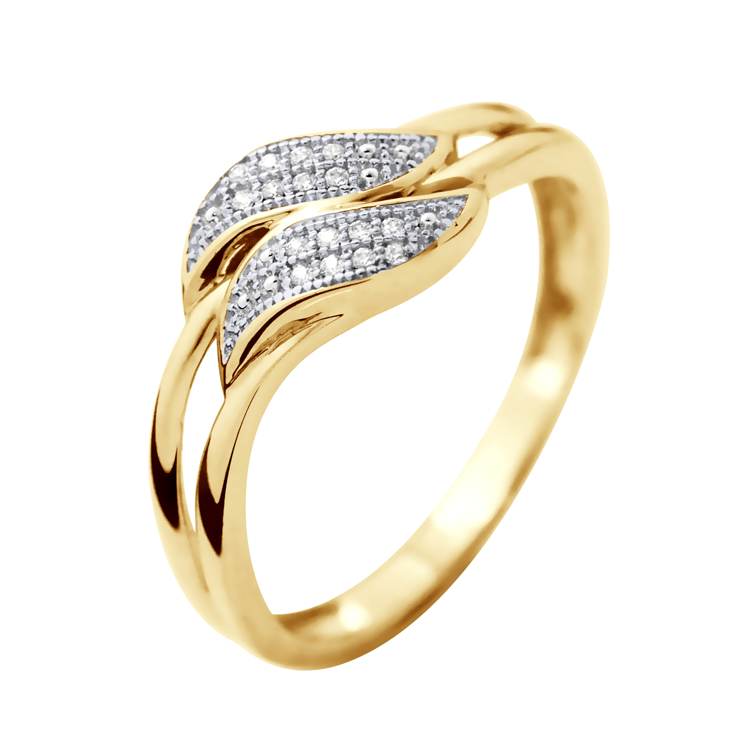 Thumbnail - DIADEMA - Ring - Prestige Jewelery - Diamanten - Gelbgold