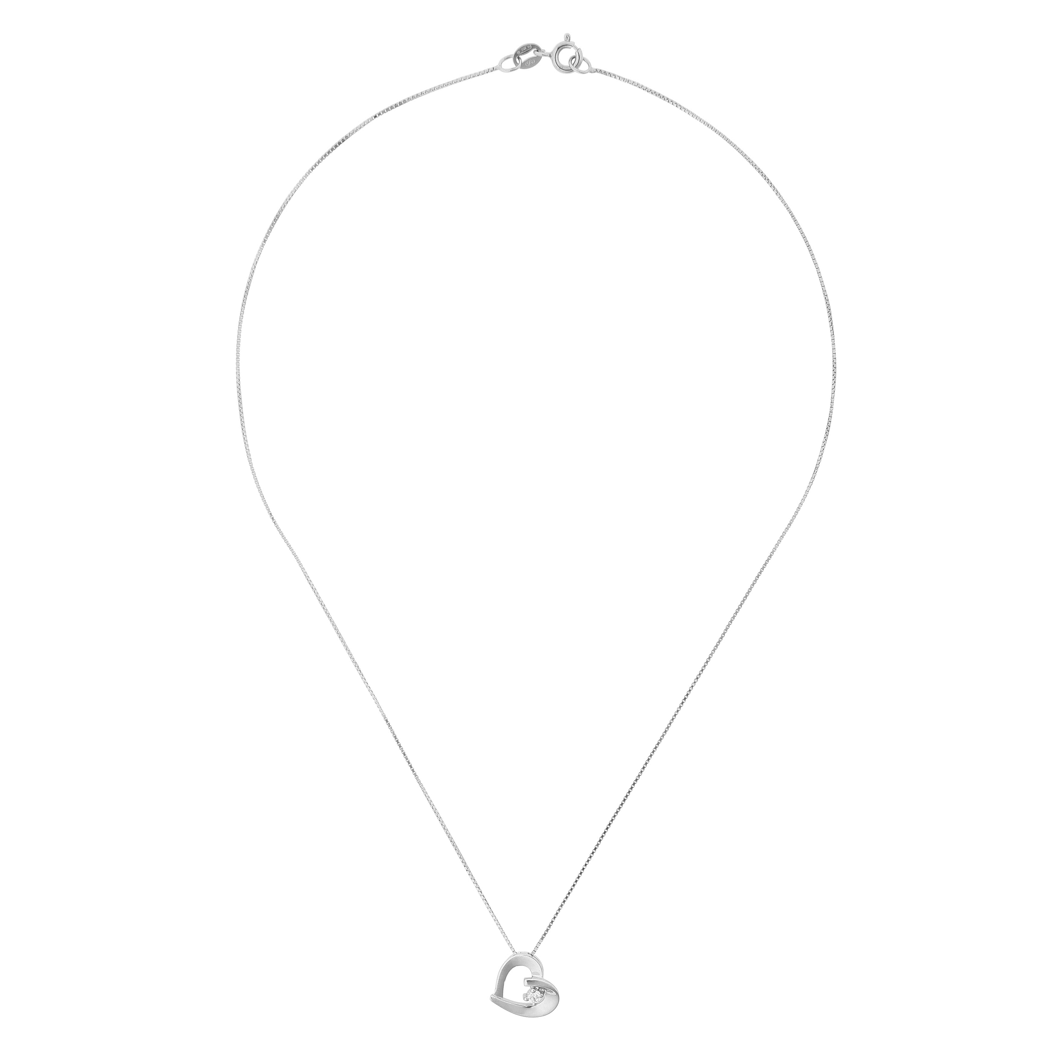 Thumbnail - Orphelia 'Mera' Damenkette mit Anhänger aus 925er Sterlingsilber – Silber zh-7370