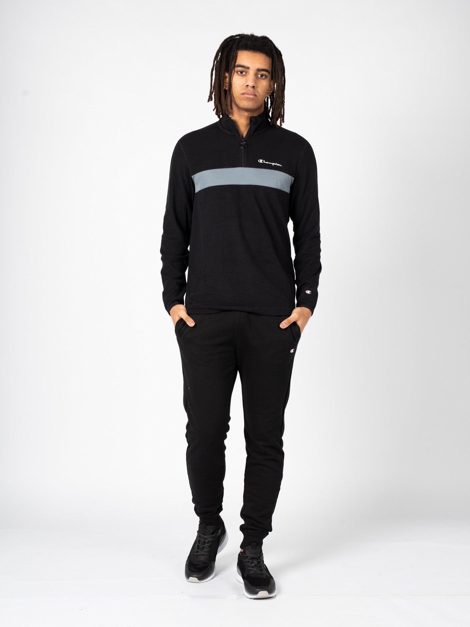 CHAMPION Sweatshirt Svart för män herr – bild 2
