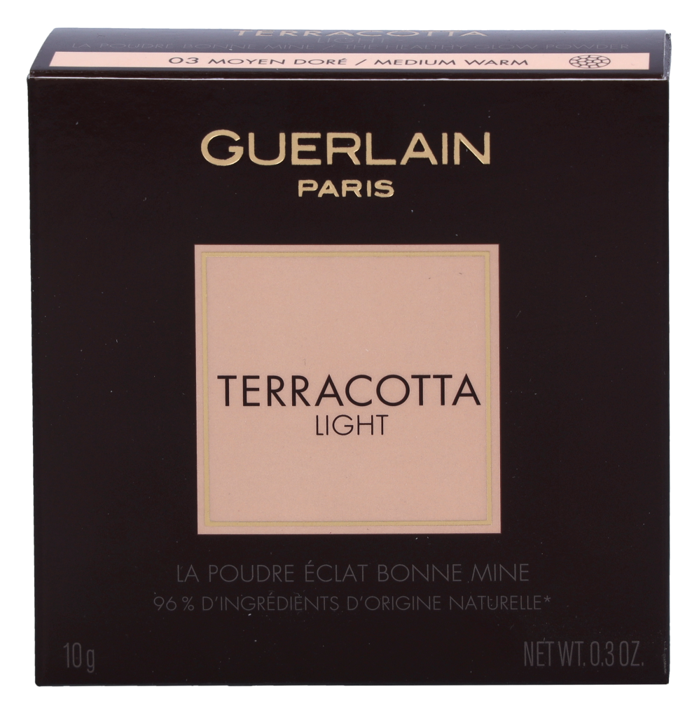 Guerlain Terracotta Light The Sun Kissed Healthy Glow Bronzing Powder 10g 03 Medium Warm puder, rouge & highlighter dam – bild 5