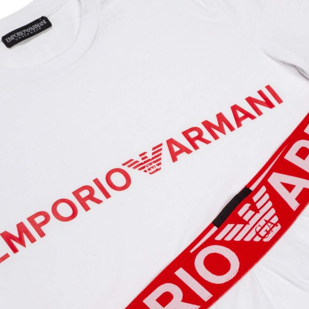 Emporio Armani Herr T-shirt Pack x2 Elemente – bild 2
