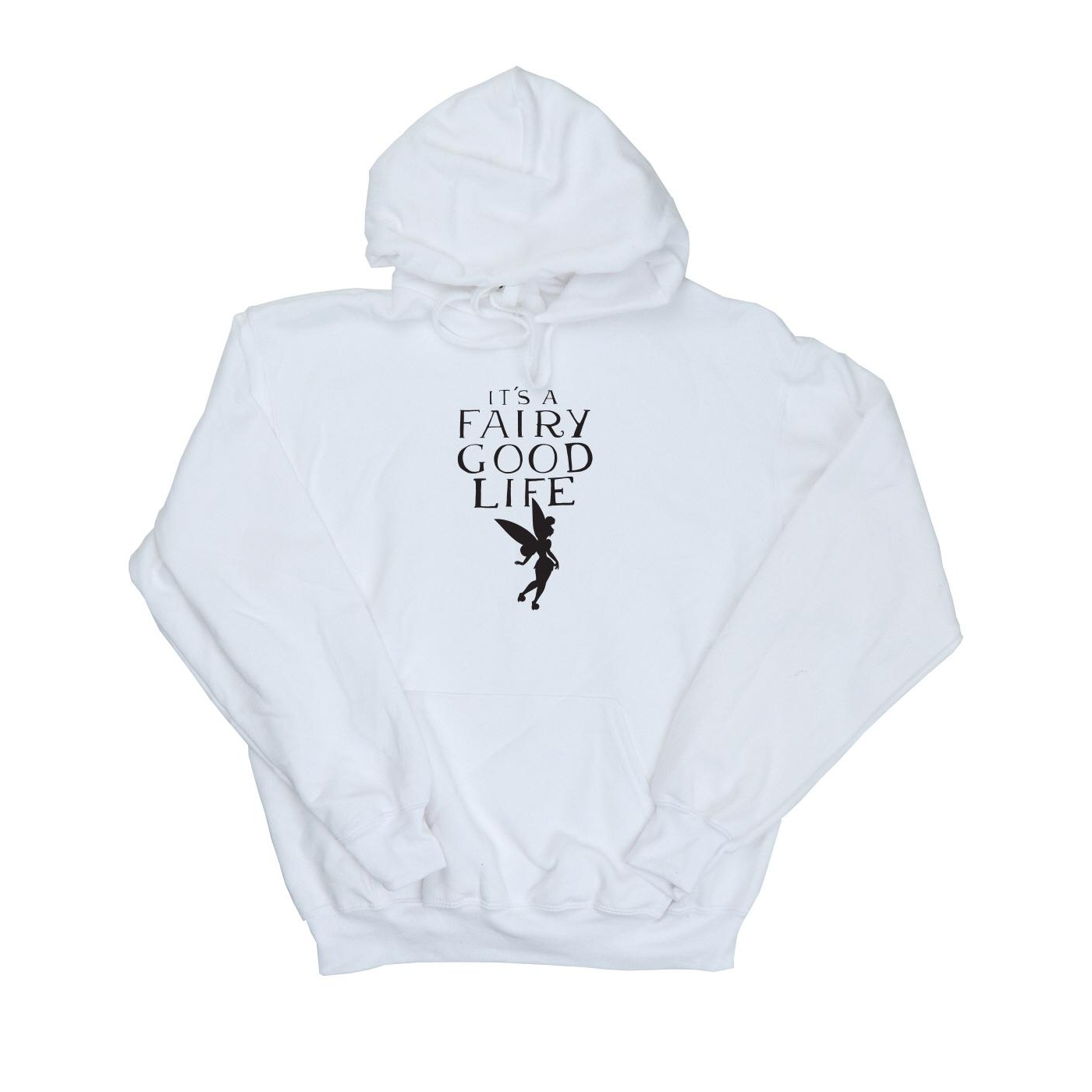 Thumbnail - Disney - "Tinkerbell Fairy Good Life" Kapuzenpullover für Damen (Weiß)