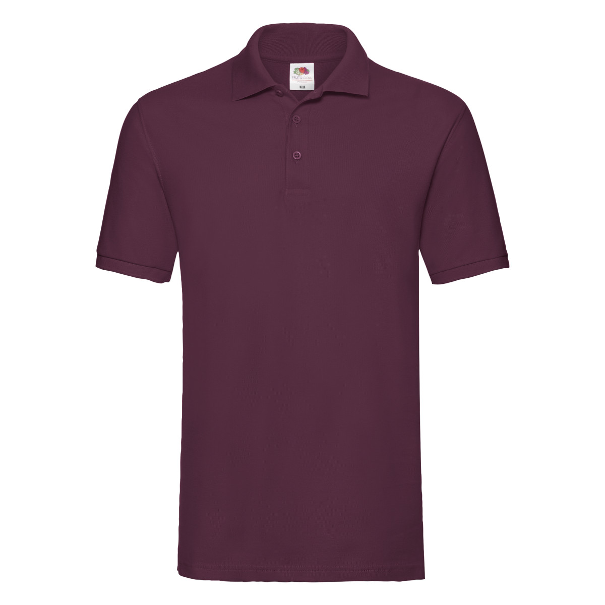 Fruit of the Loom - "Premium" Poloshirt für Herren/Damen Unisex (Burgunderrot)