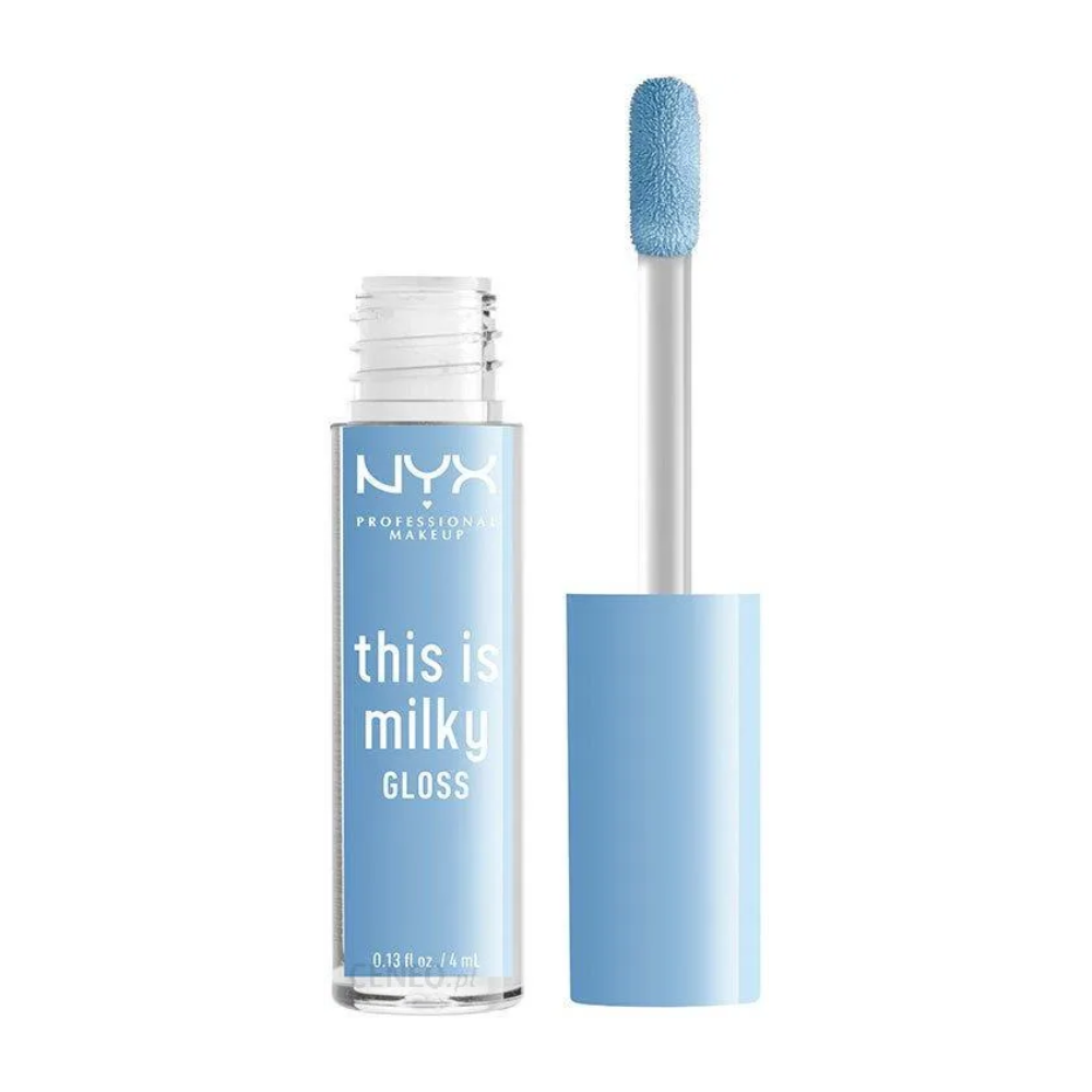 NYX Womens This Is Milky Lip Gloss 4ml - Fo Moo - One Size