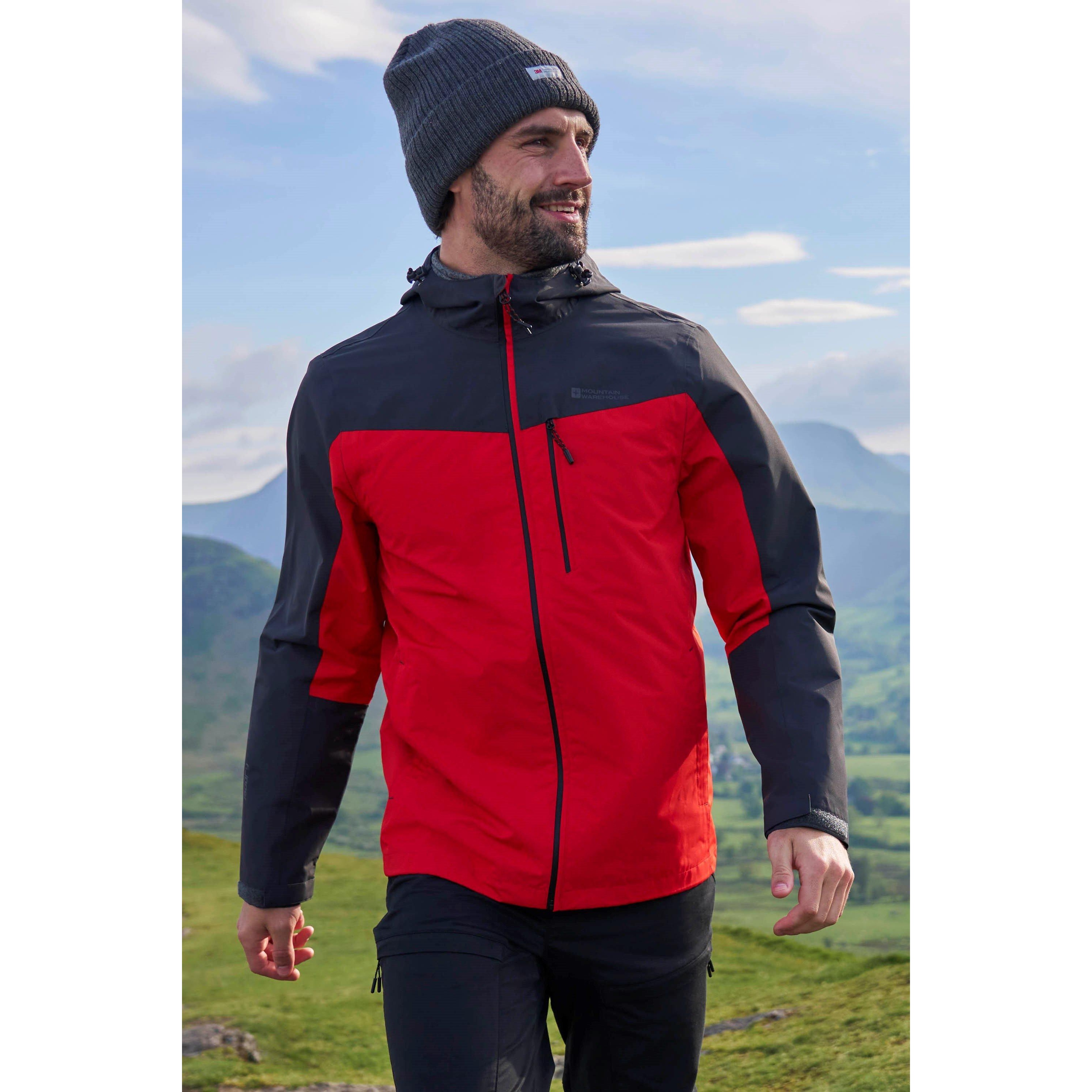 Thumbnail - Mountain Warehouse - "Brisk Extreme" Jacke, wasserfest für Herren (Aktiv-Rot)