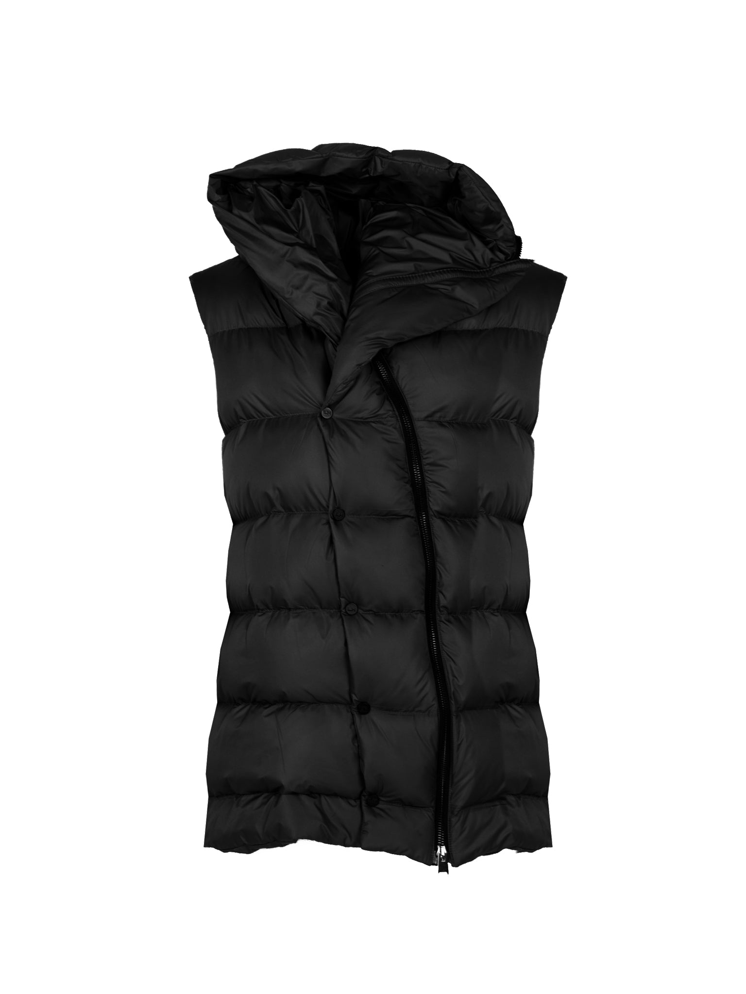 Thumbnail - La Haine Inside Us Weste Down Vest Unisex Damen schwarz