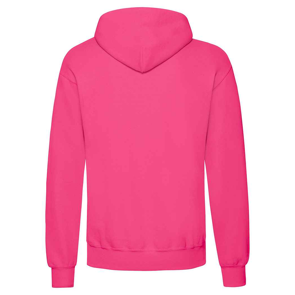 Fruit Of The Loom Unisex Classic Hoodie för vuxna (Fuchsia) dam – bild 2