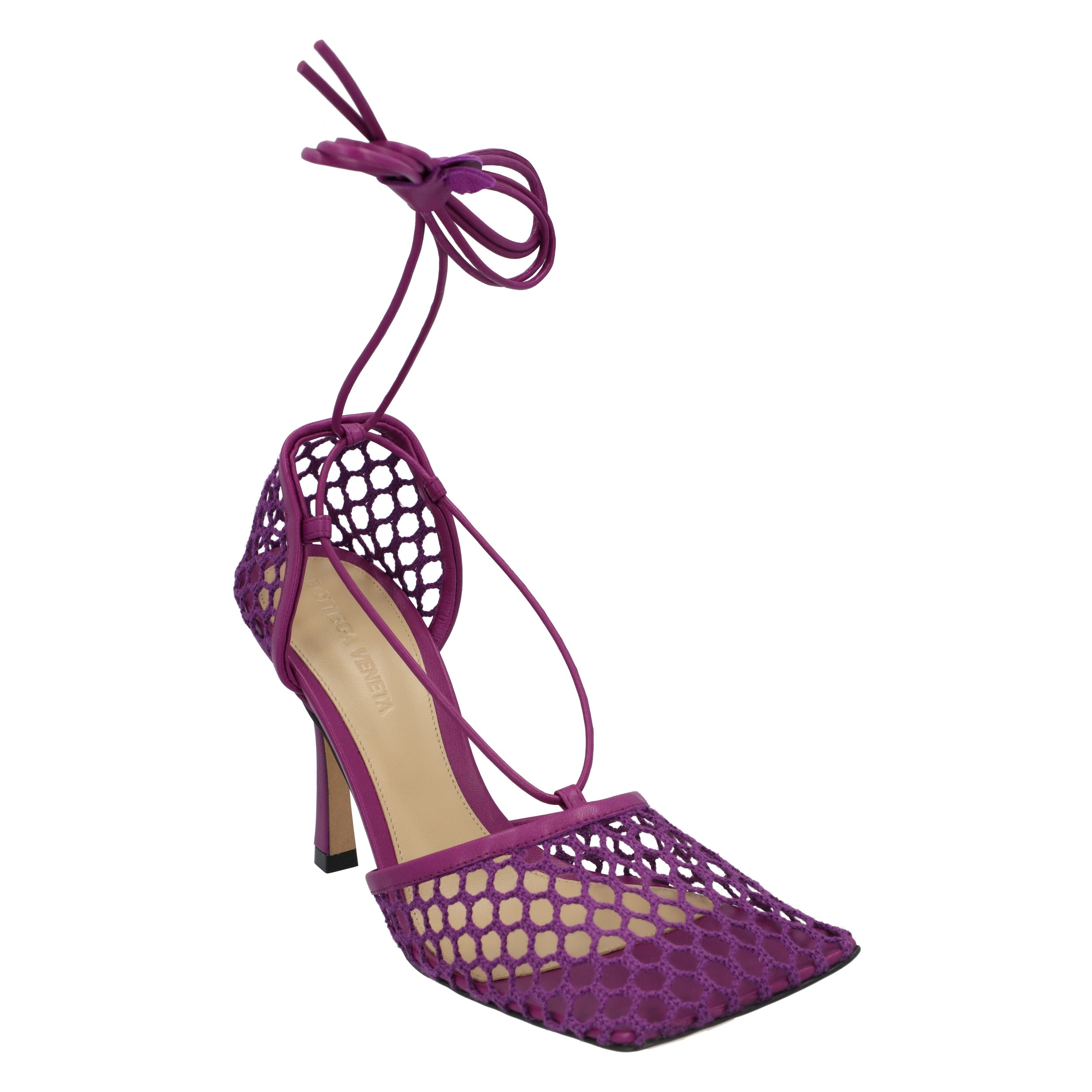 Bottega Veneta Stretch Snörsandal sandaler dam – bild 2
