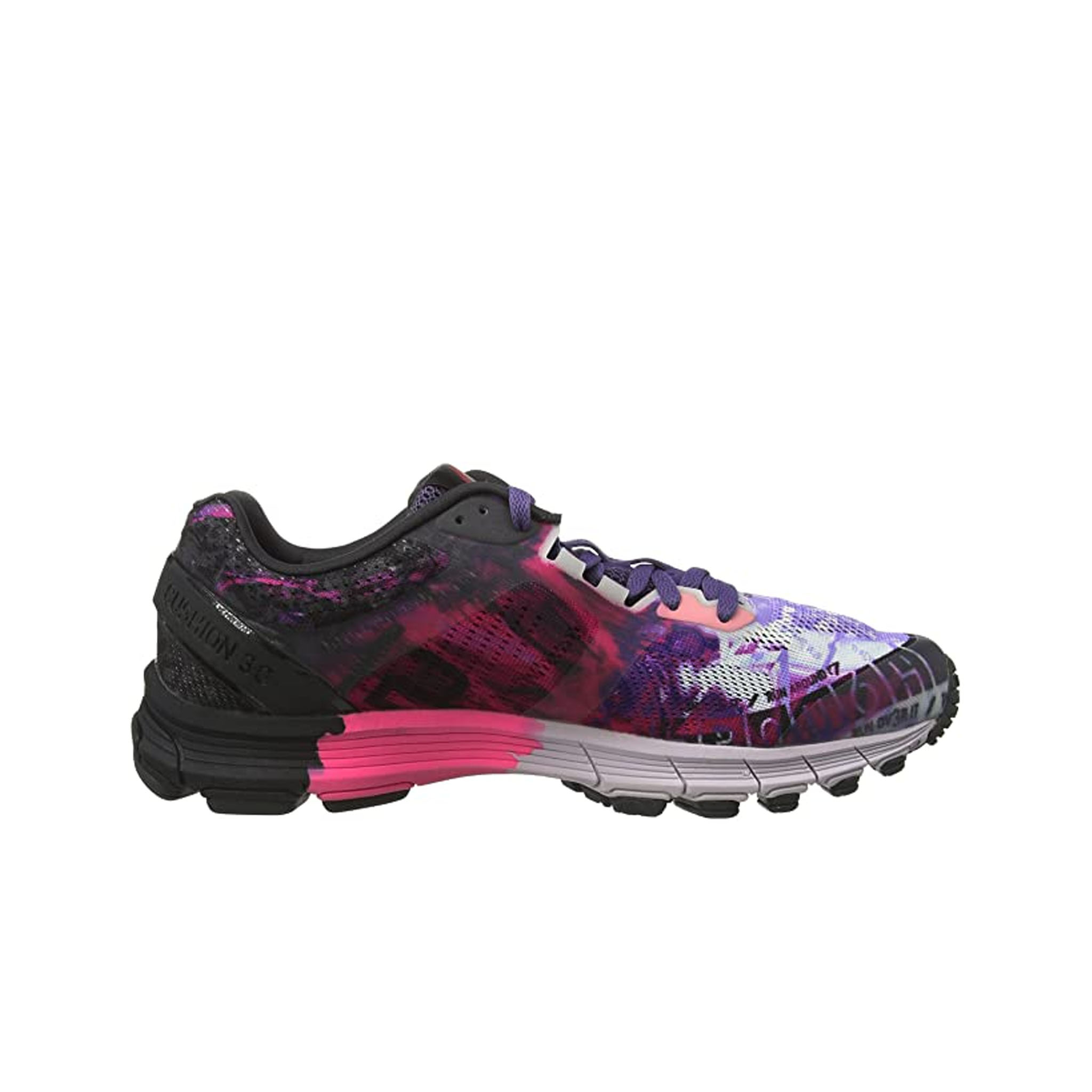Thumbnail - Reebok One Cushion 3.0 Multicolor Synthetic Womens Running Trainer V66354