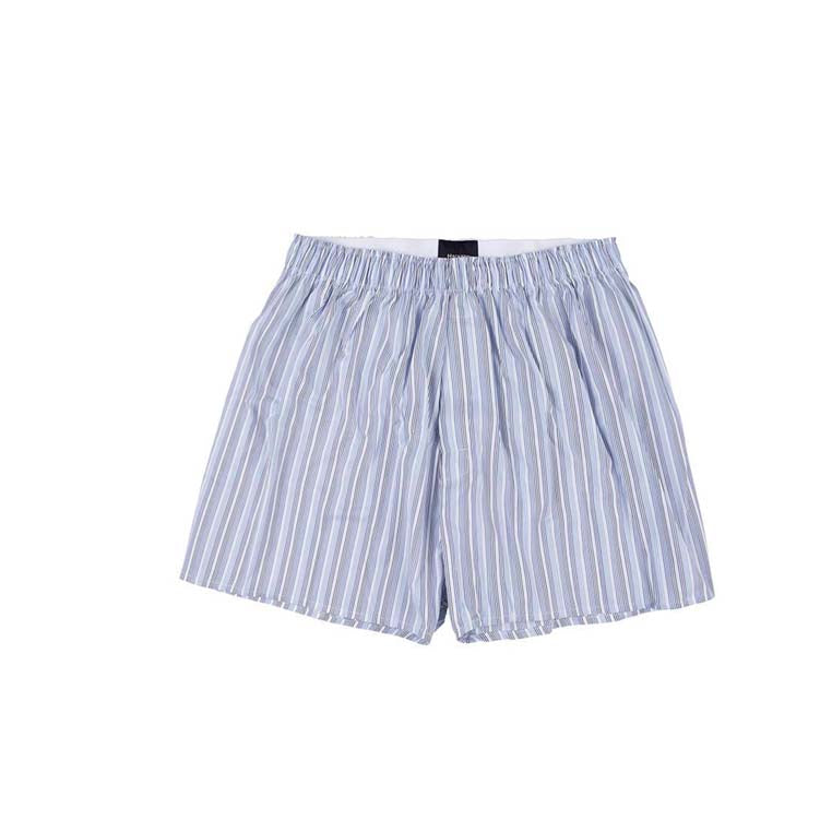Hackett Boxer Striped Shorts i ljusblå för män