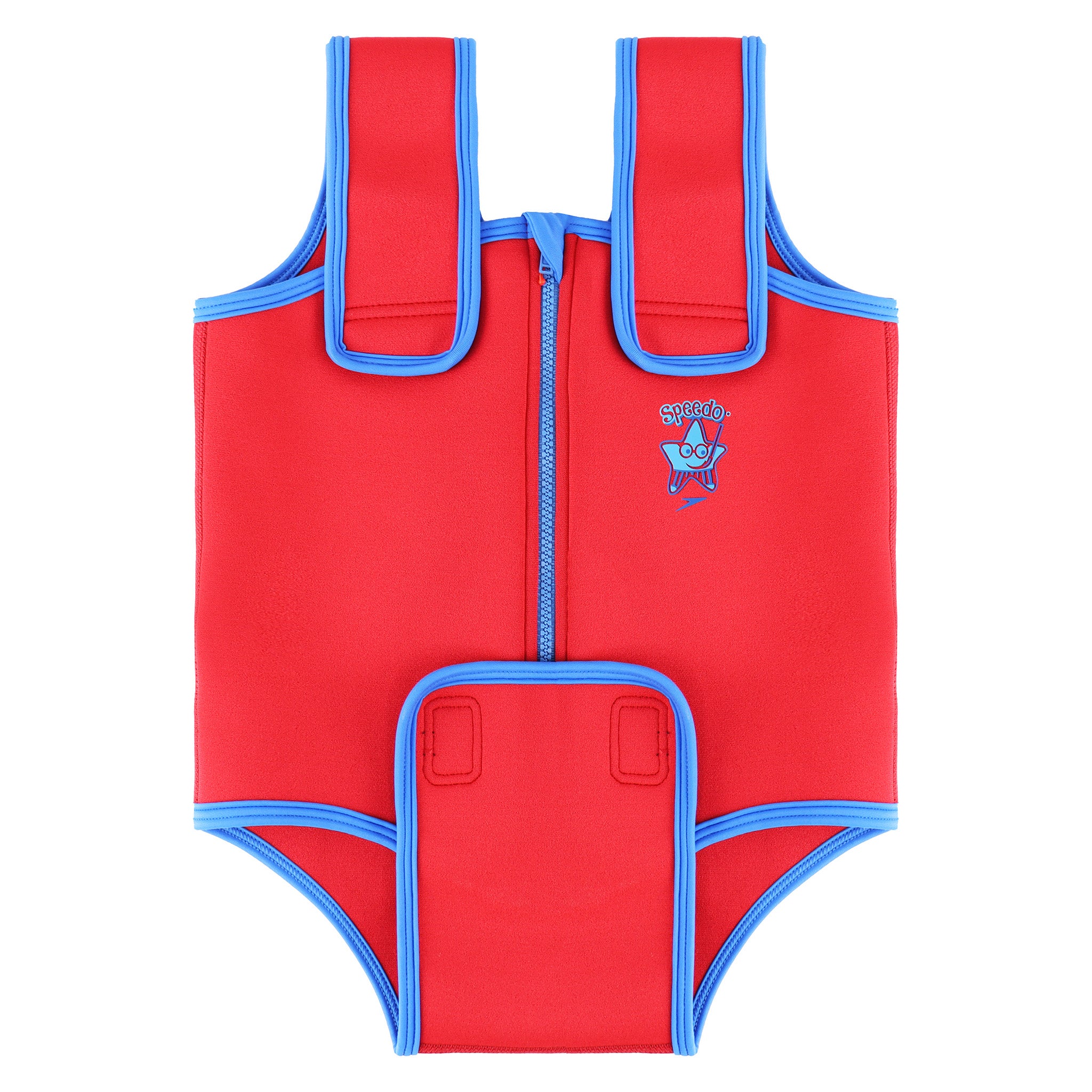 Speedo Sea Squad Rood/Blauw Neopreen zwempak voor kinderen