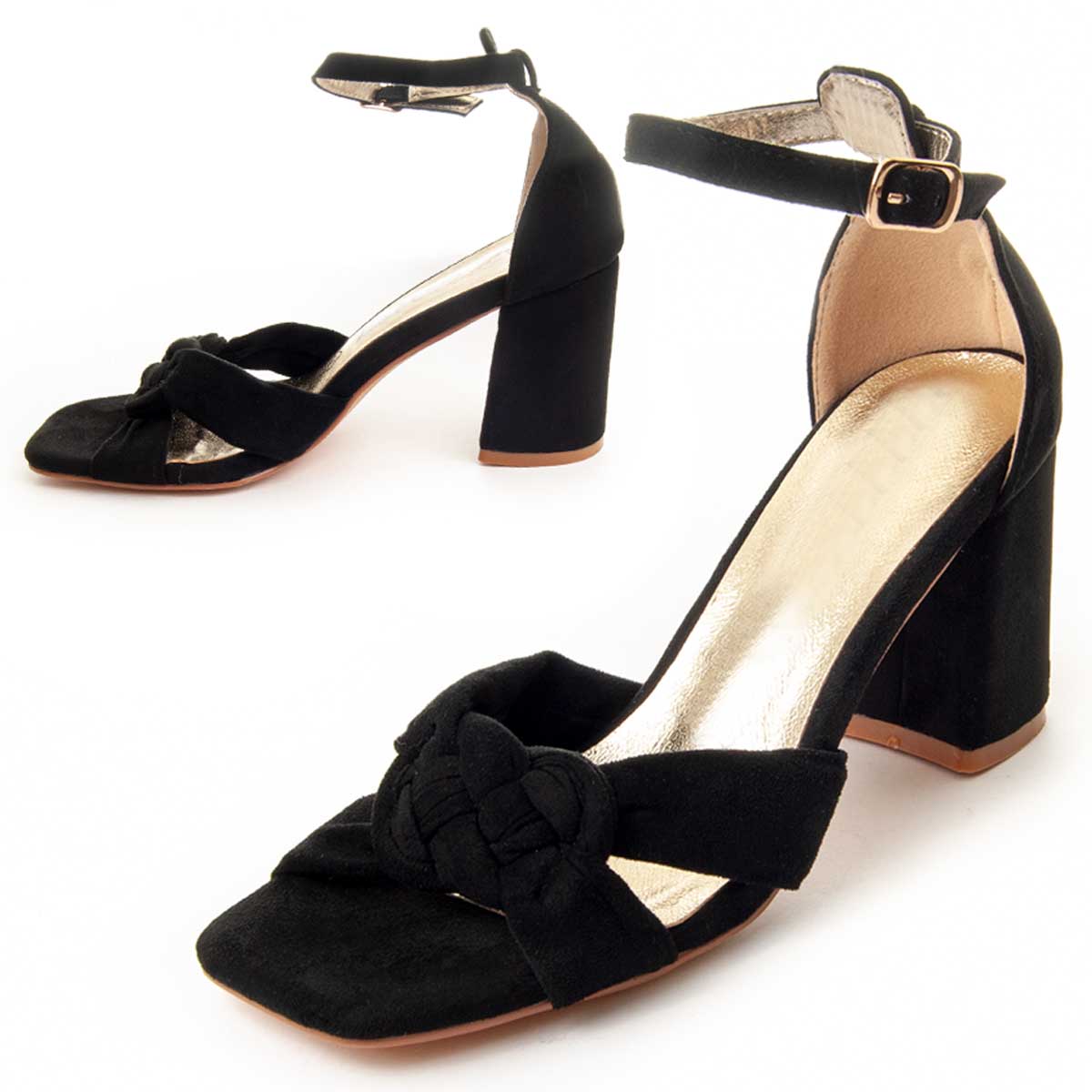 Thumbnail - Montevita Absatzsandale Sandal2 in Schwarz