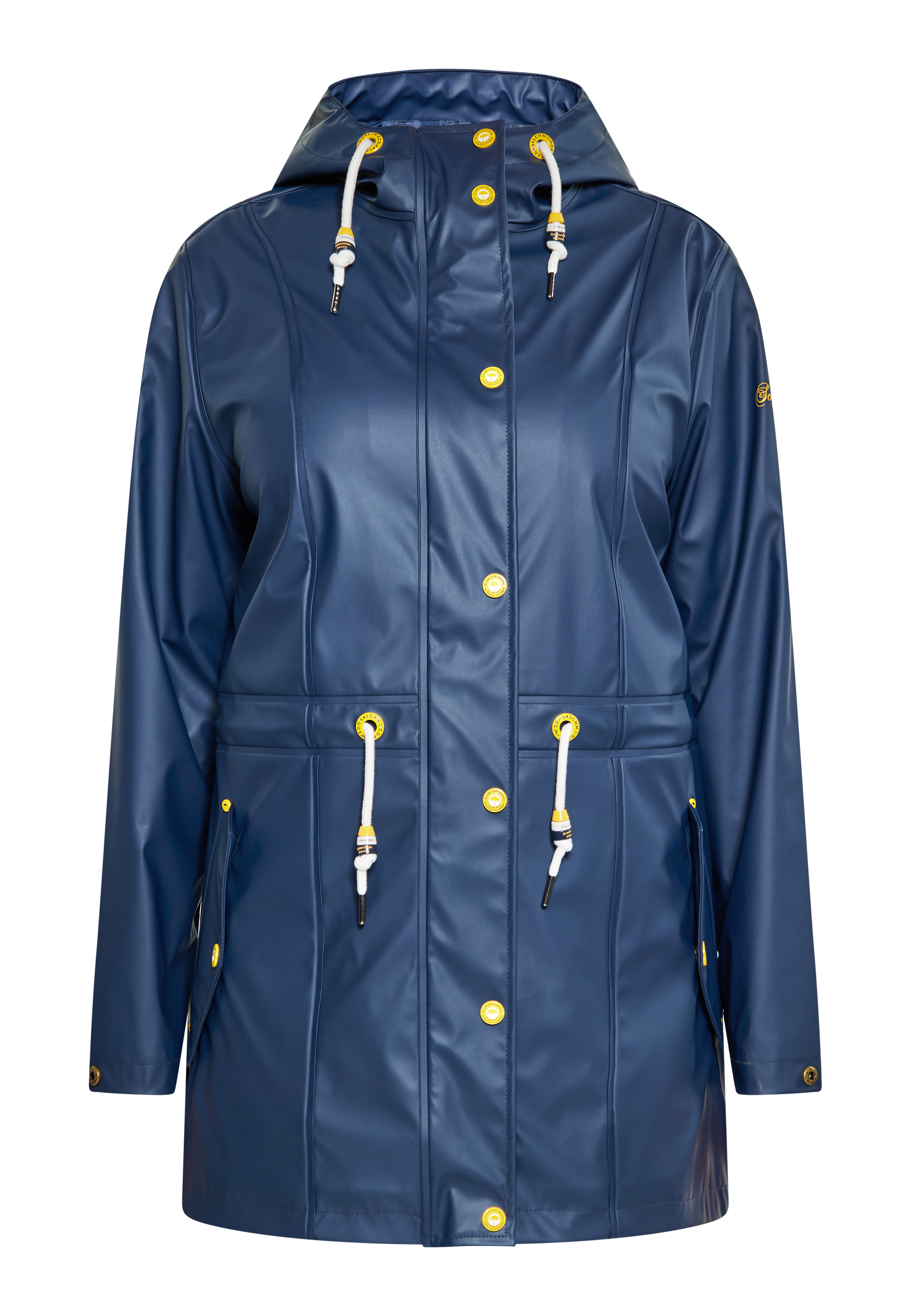 Thumbnail - Schmuddelwedda Curvy Regenmantel Damen Marine