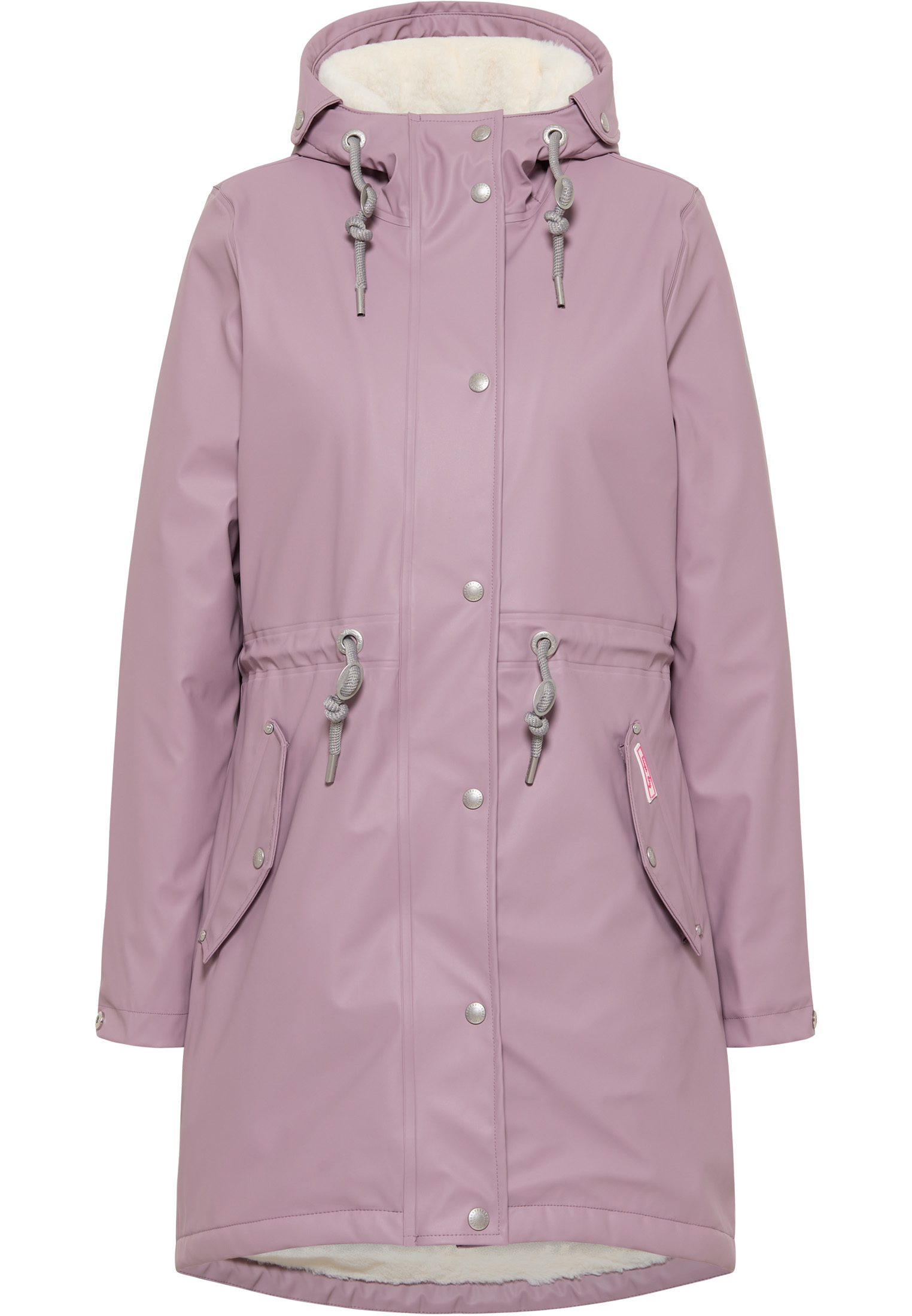Thumbnail - myMo Manteau de pluie avec doublure en fourrure tissée keepsudry