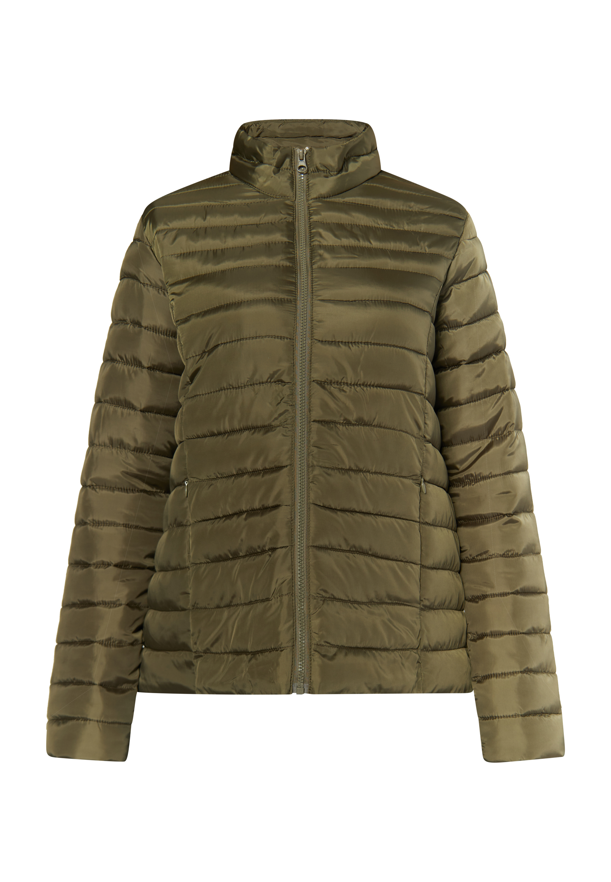 Thumbnail - Mymo Leicht wattierte Jacke Damen militärisch oliv