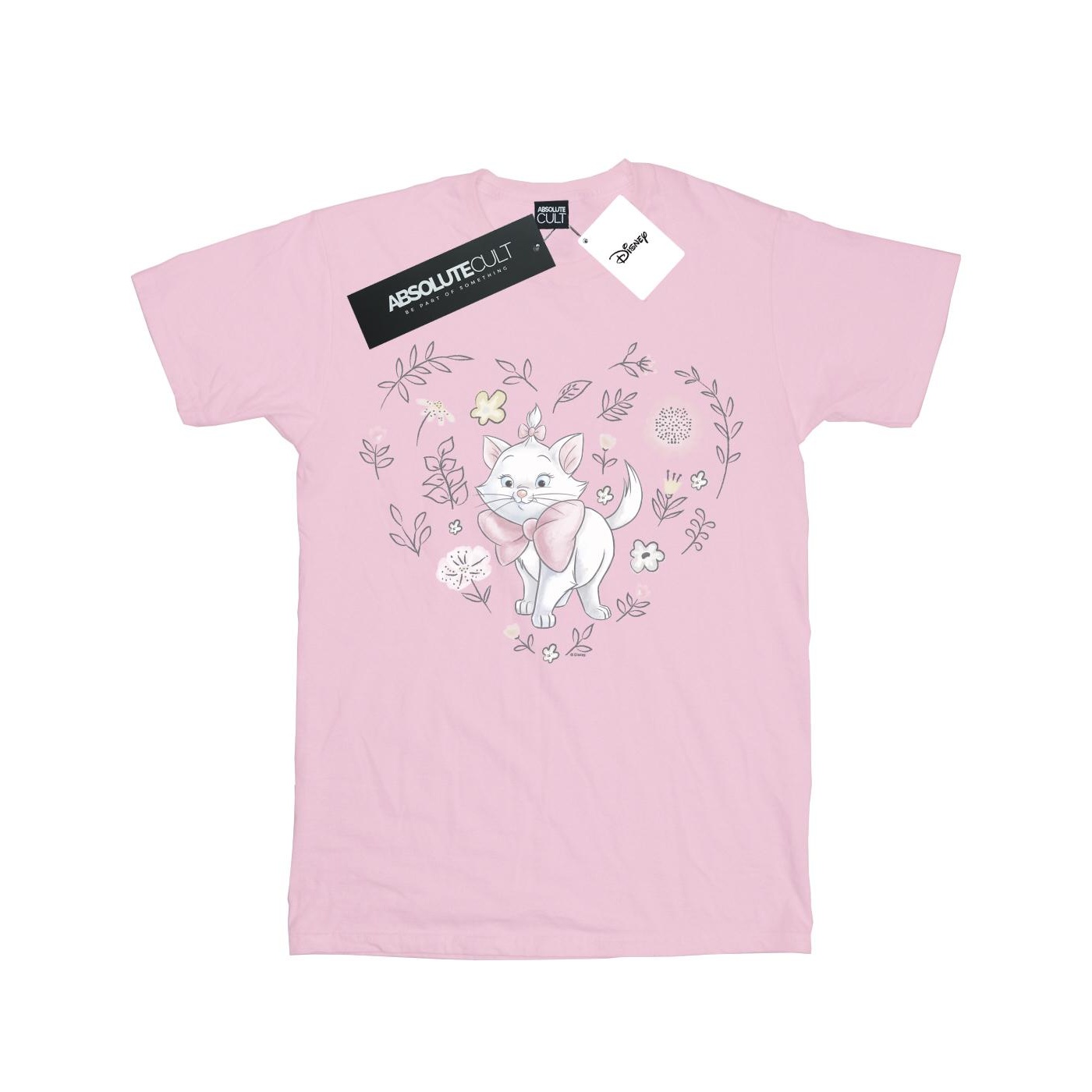 Thumbnail - Disney - "The Aristocats" T-Shirt für Mädchen (Babyrosa)