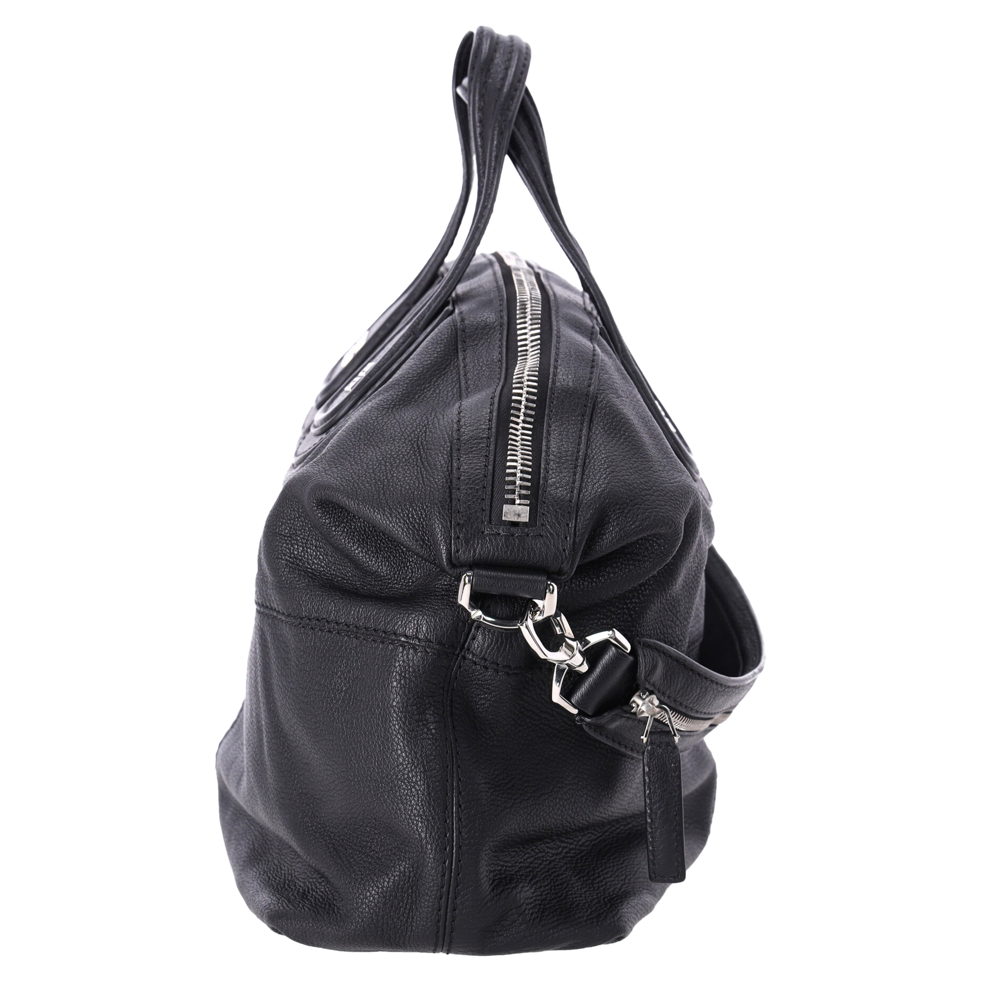 Givenchy Pre-owned Givenchy Stor Nightingale Satchel Handväska i Svart Getskinn dam – bild 2