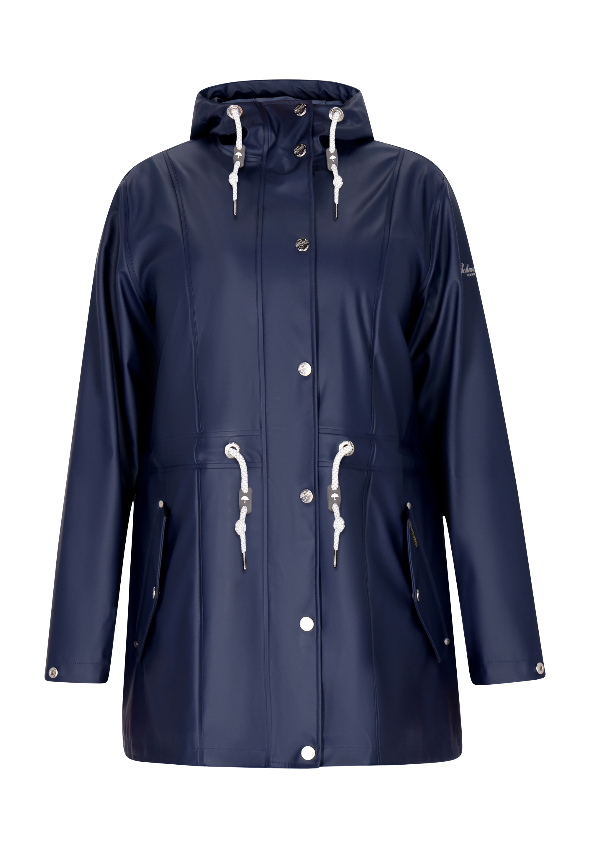 Thumbnail - Schmuddelwedda Regenmantel Damen Marine