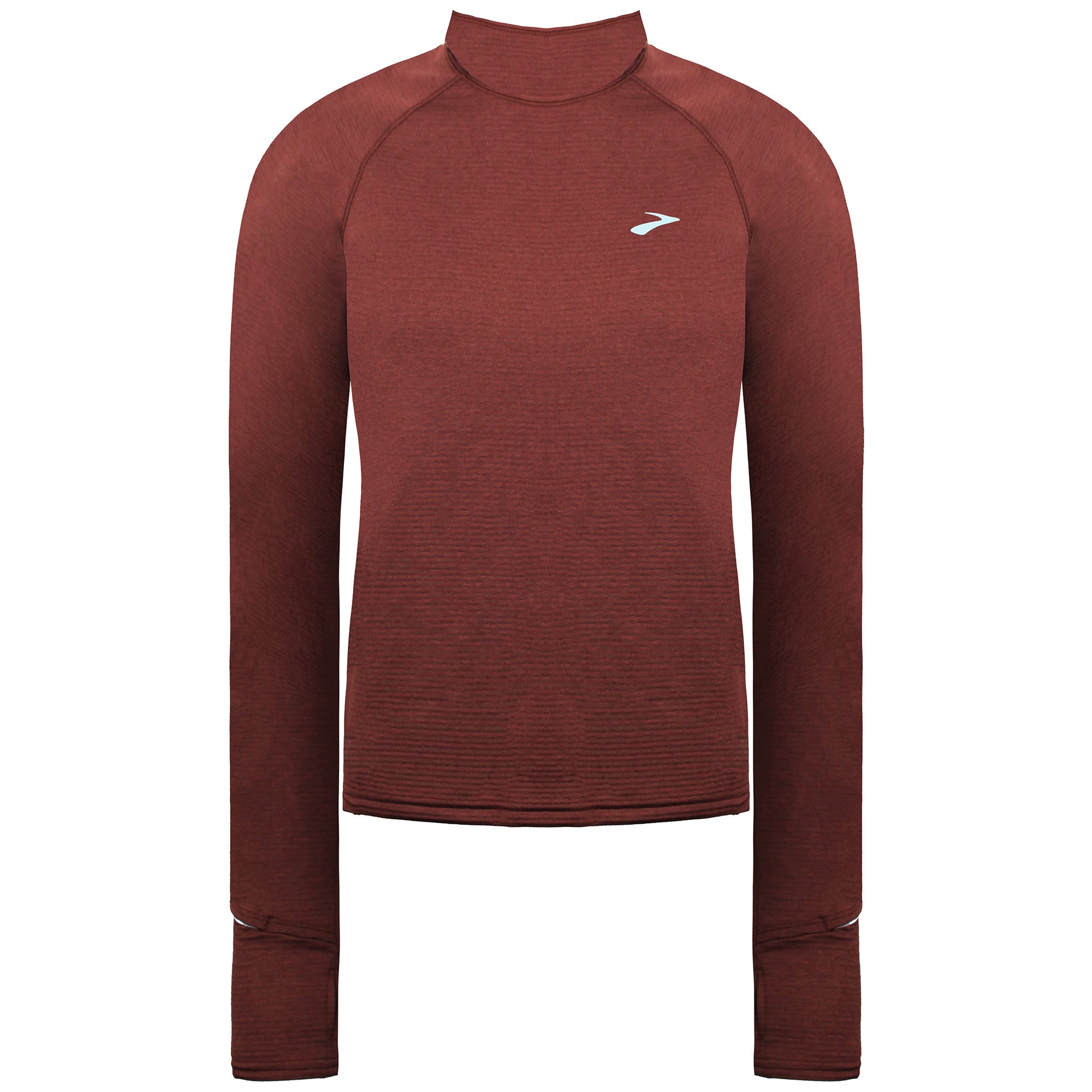 Thumbnail - Brooks Notch Thermal 2.0 Damen-Oberteil in Braun