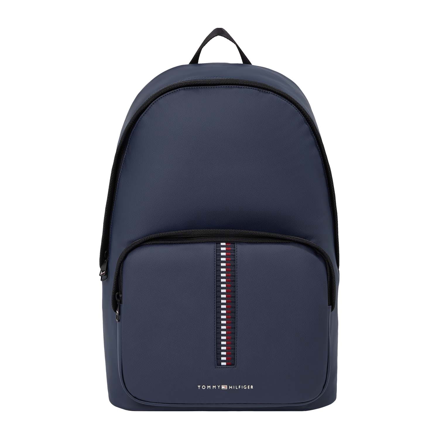 Thumbnail - Zubehör Tommy Hilfiger Corporate Gewebter Rund-Rucksack in Blau