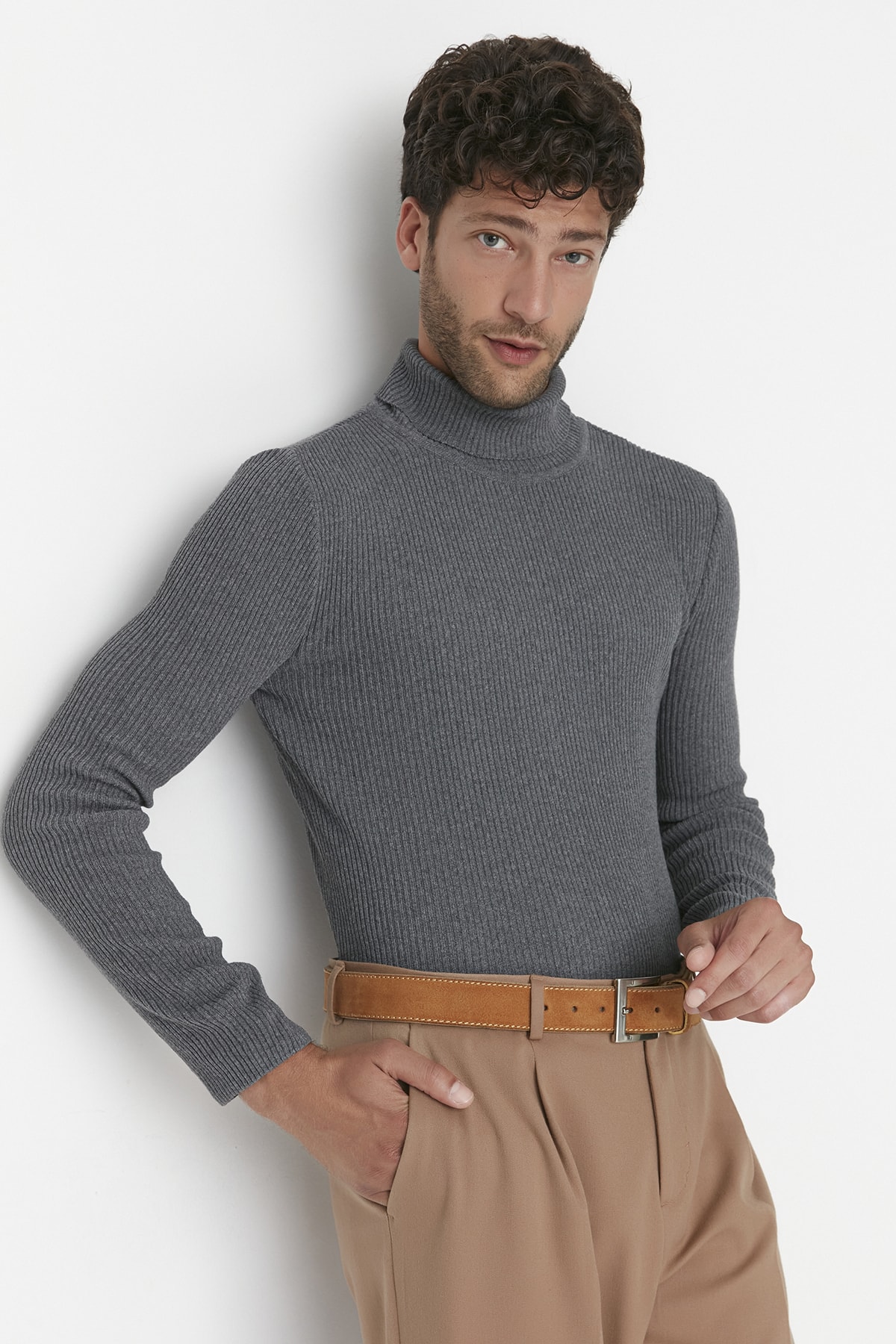 Trendyol Herr Turtleneck Tröja – bild 2
