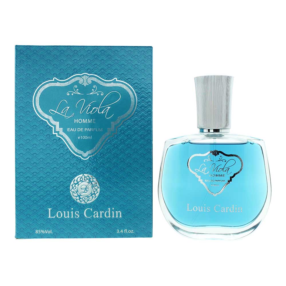 Louis Cardin Mens La Viola Homme Eau de Parfum 100ml Spray for Him - One Size