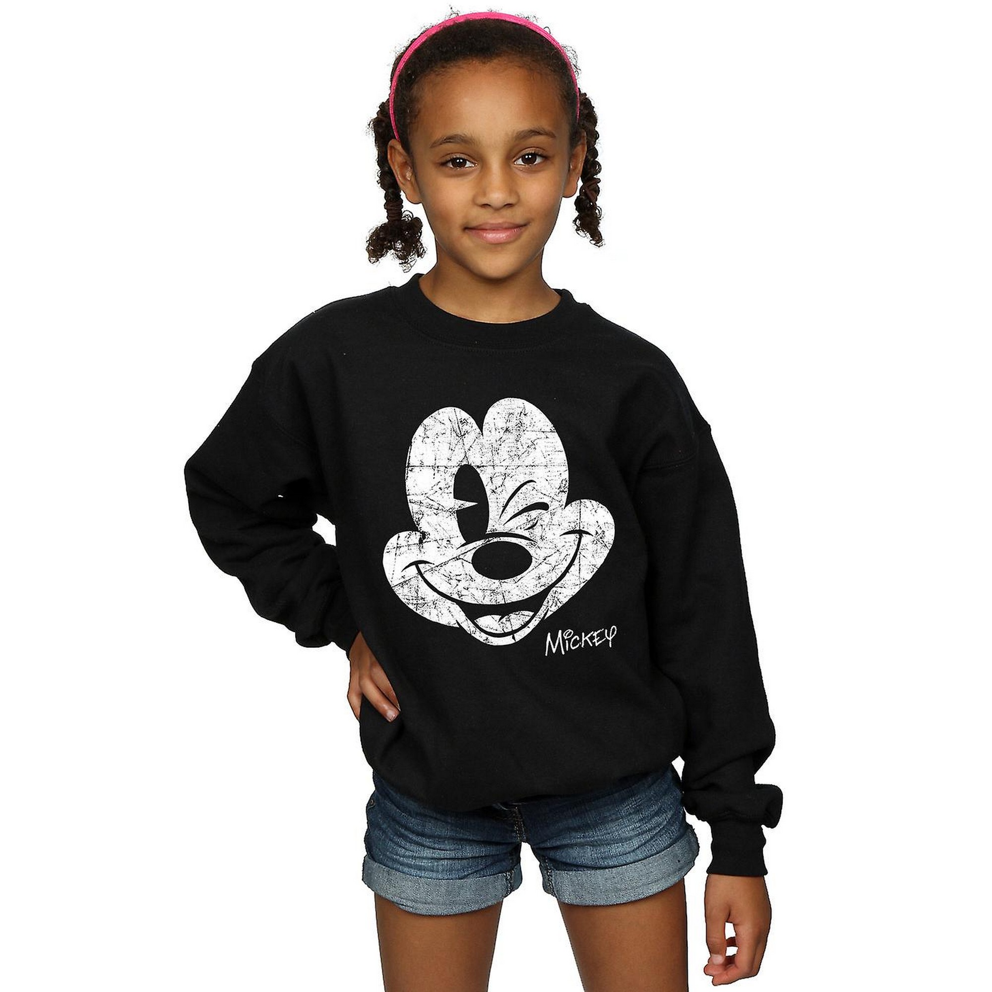 Thumbnail - Disney - Sweatshirt für Mädchen (Schwarz)