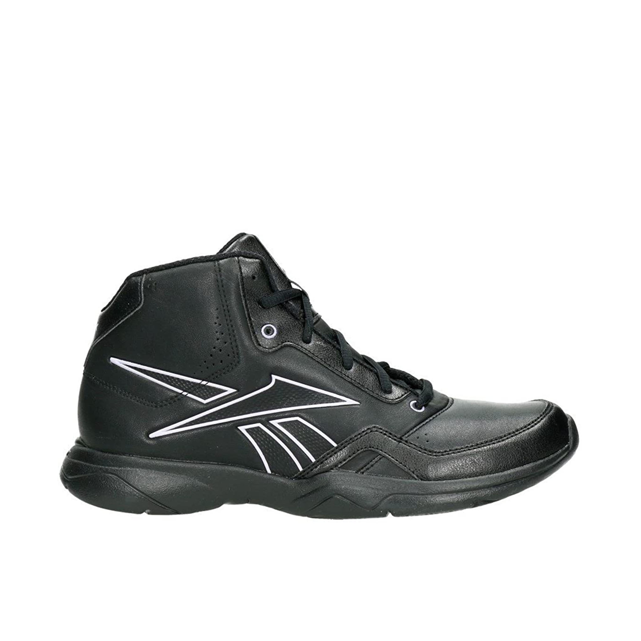 Studio Advance Mid Lace-Up Svart Syntet Damtränare V46919