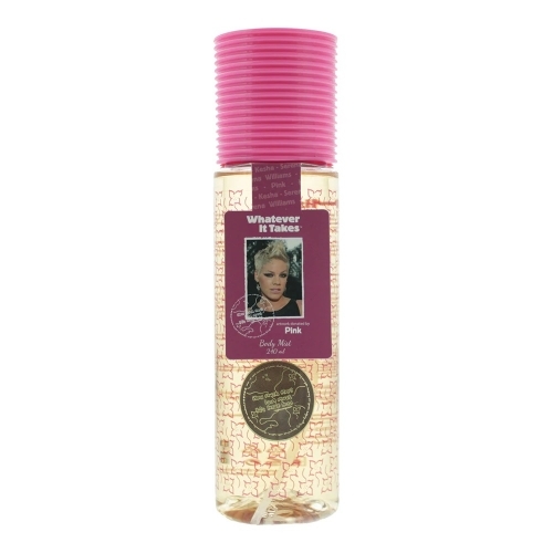 Serena Williams Womens Whatever It Takes Pink Whiff Of Freesia 240ml Body Mist - One Size