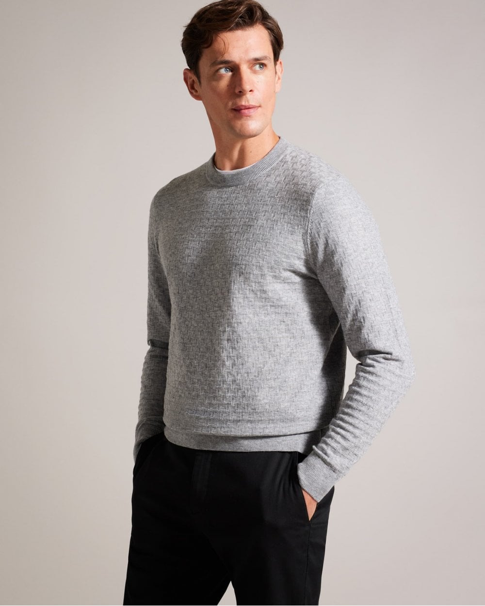 Ted Baker Loung Heren Langemouw T Trui
