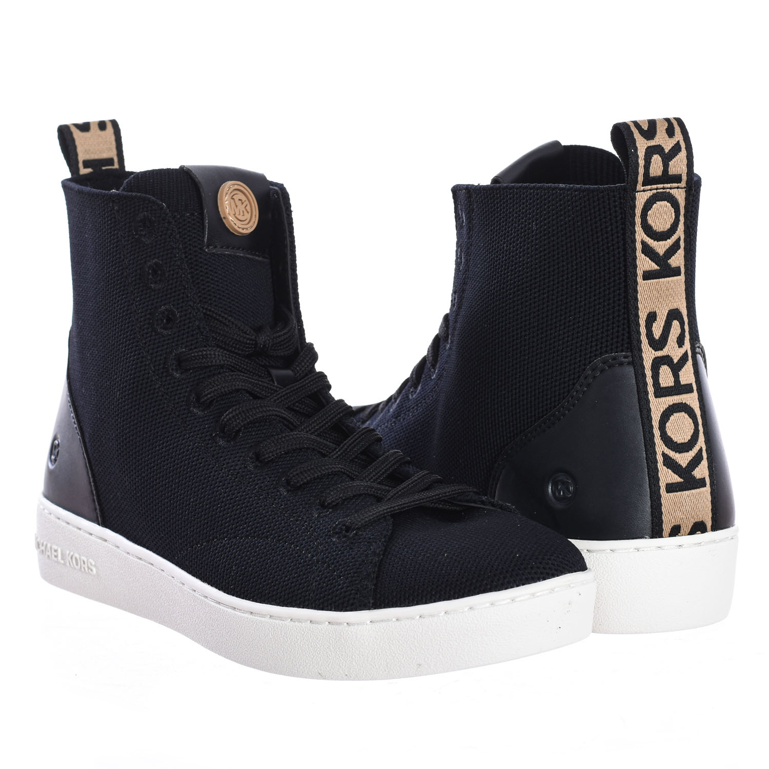 Michael Kors Evy sneaker med hög topp för kvinnor T2NVFS2D dam – bild 2