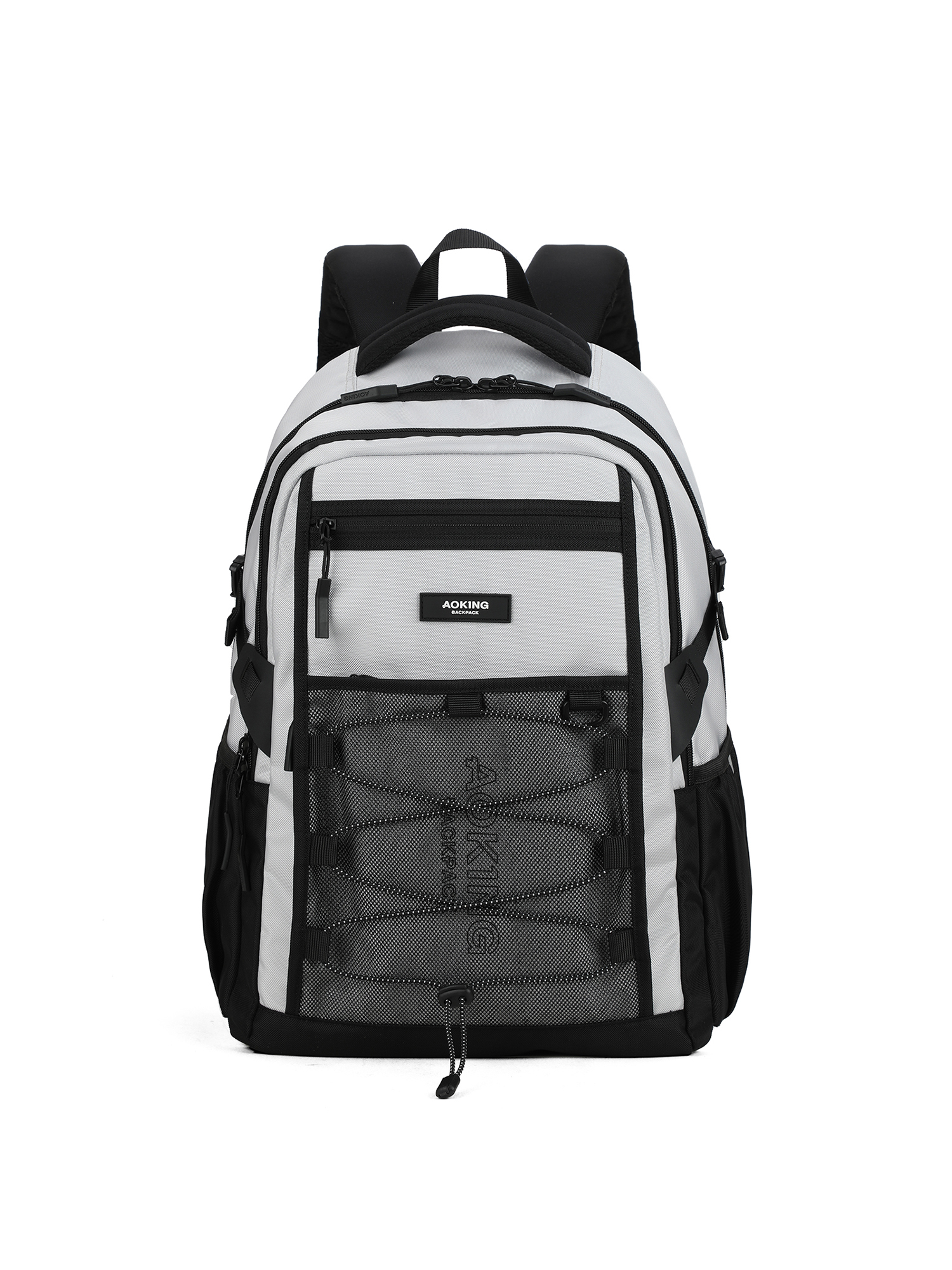 Thumbnail - Aoking Rucksack Unisex LIGHT GREY