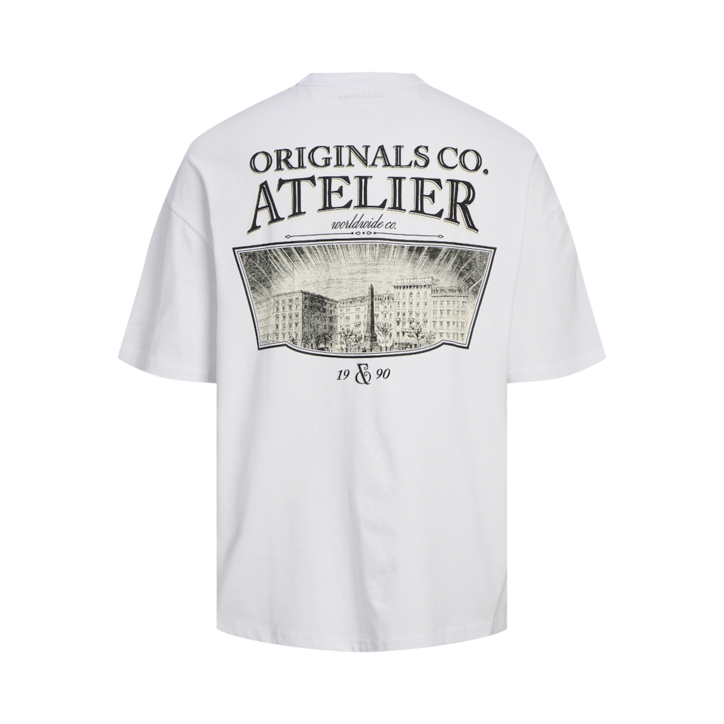 JACK & JONES Tee SS Santorini Oversize Fit Tee t-shirts - bas herr – bild 2