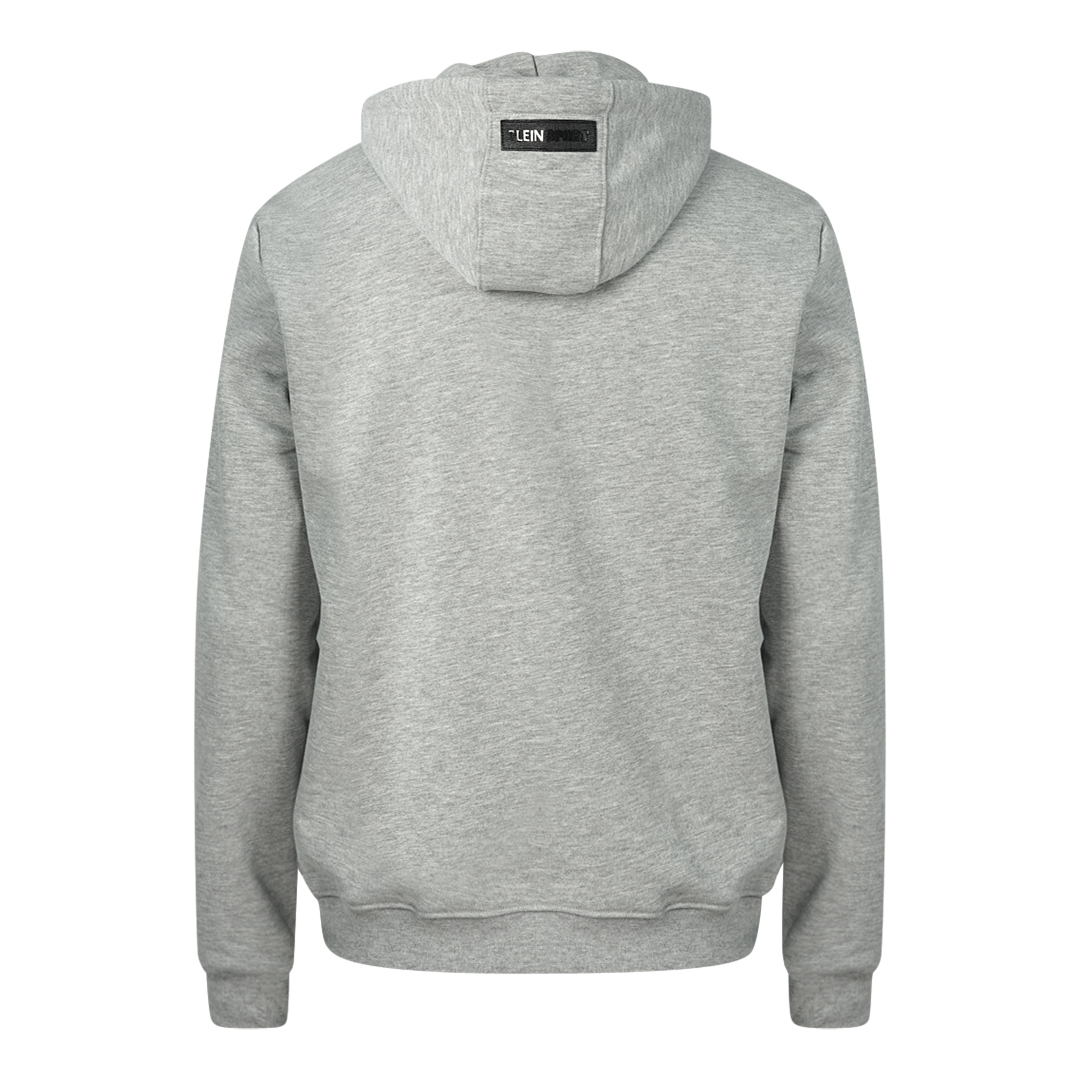 Svart Logotyp Grå Hoodie 2