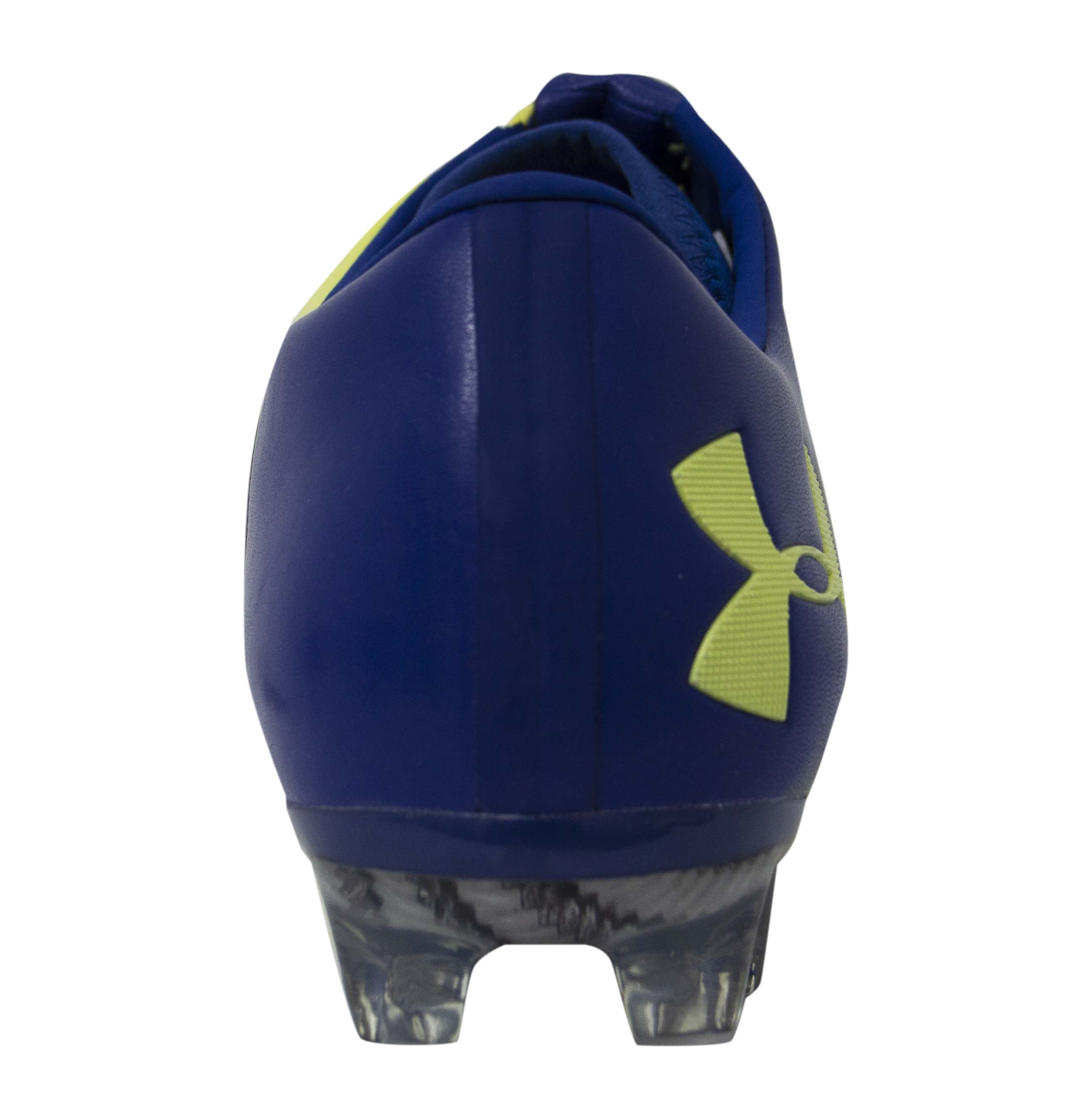 UNDER ARMOUR UA Spotlight Yellow Leather FG Fotbollsskor Herrar – bild 2