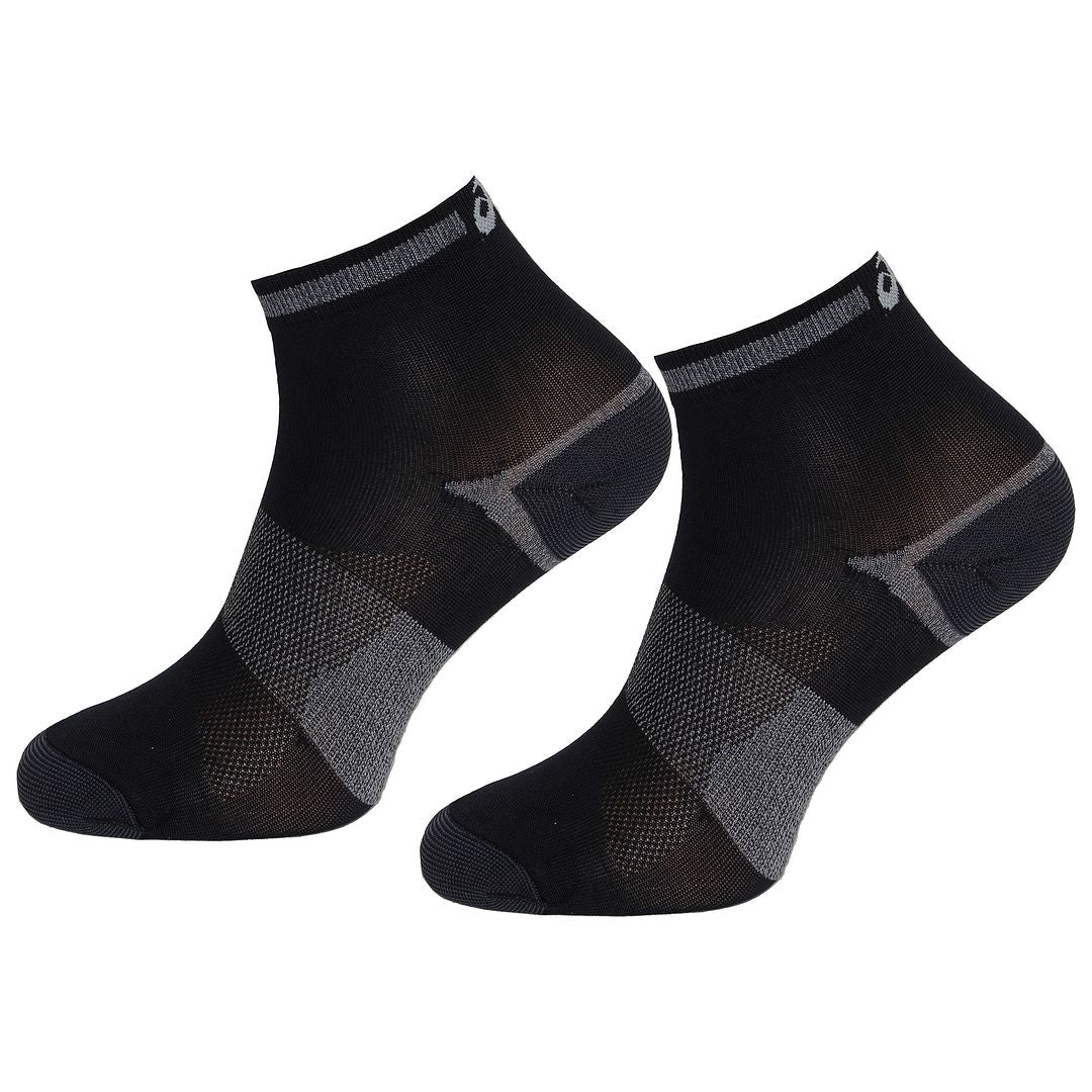 Thumbnail - Asics 2er-Pack Lyte-Socken für Herren in Schwarz/Grau