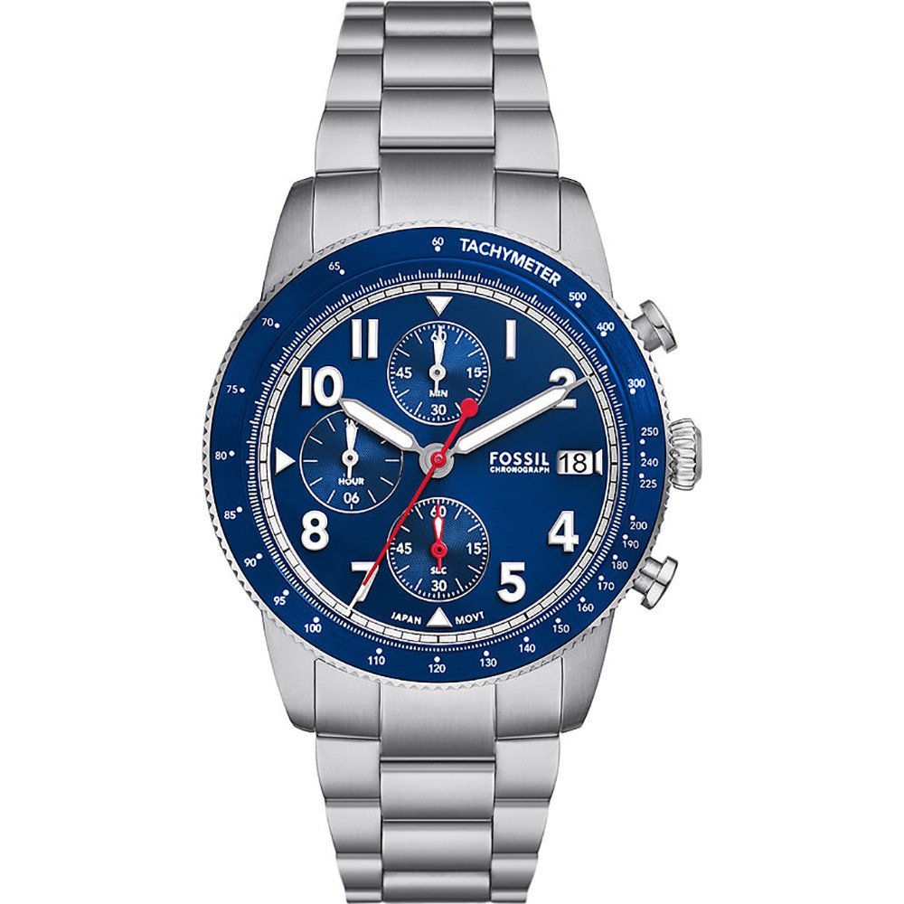 Thumbnail - Fossil Sport Tourer Silber Herren Armbanduhr FS6047