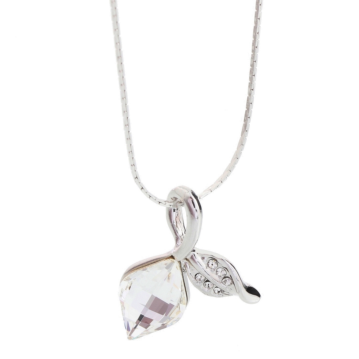 Thumbnail - Kette Tulpe mit Swarovski-Kristallen