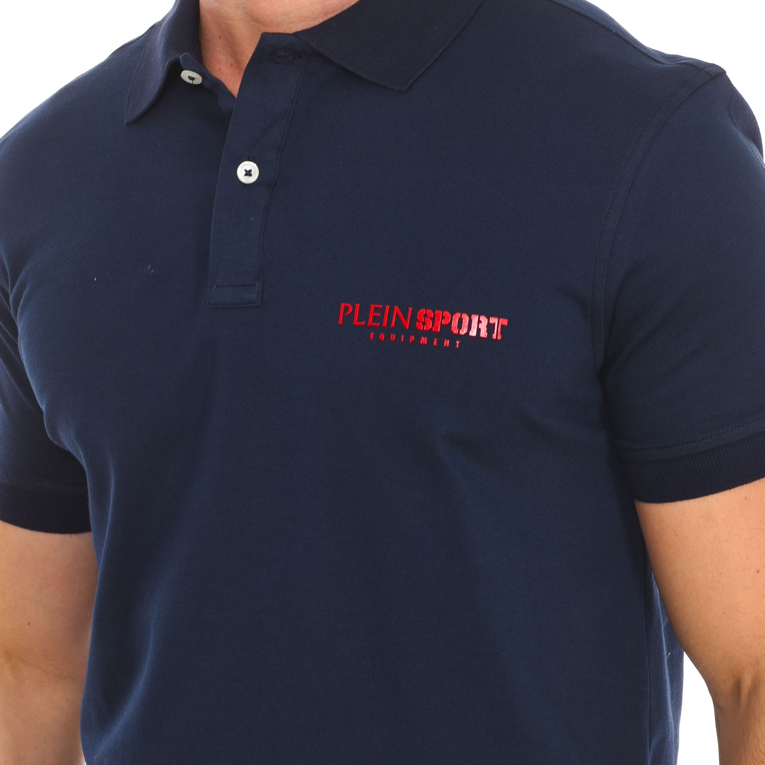 Plein Sport PIPS500 kortärmad polo för herrar pikéer – bild 2