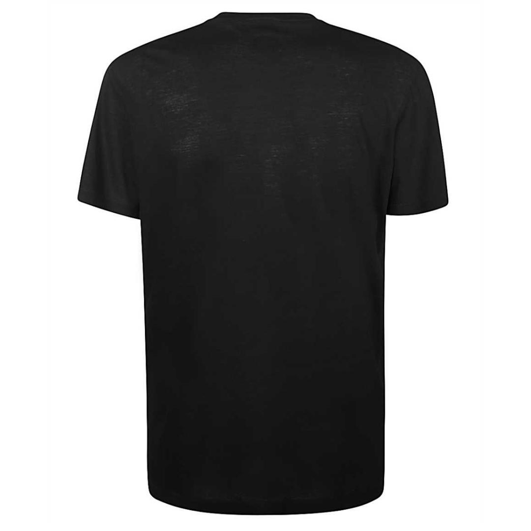 Dsquared2 DSQ2 Milano Italy Svart T-shirt herr – bild 2