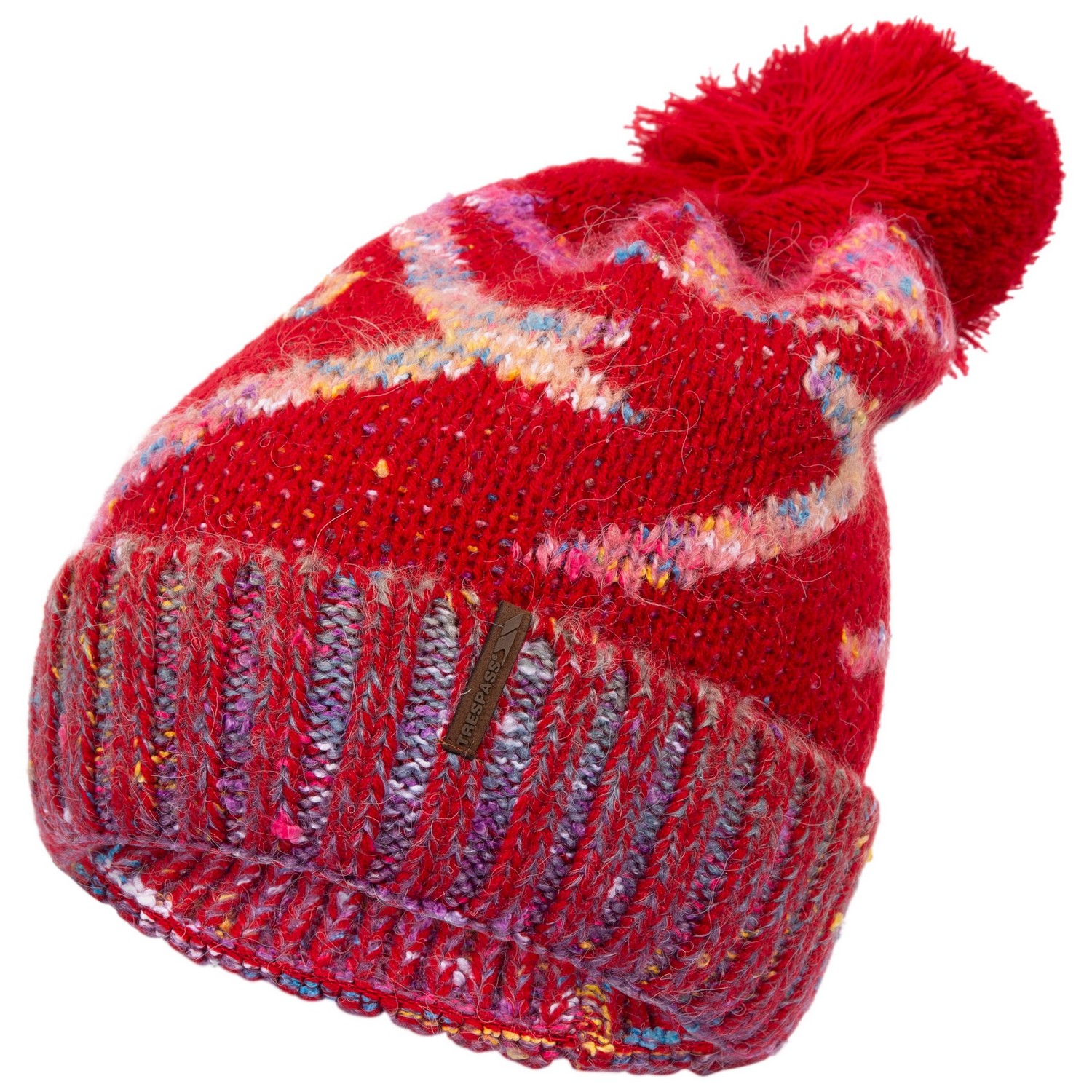 Trespass Womens/Ladies Diandra Knitted Beanie (Red) - One Size