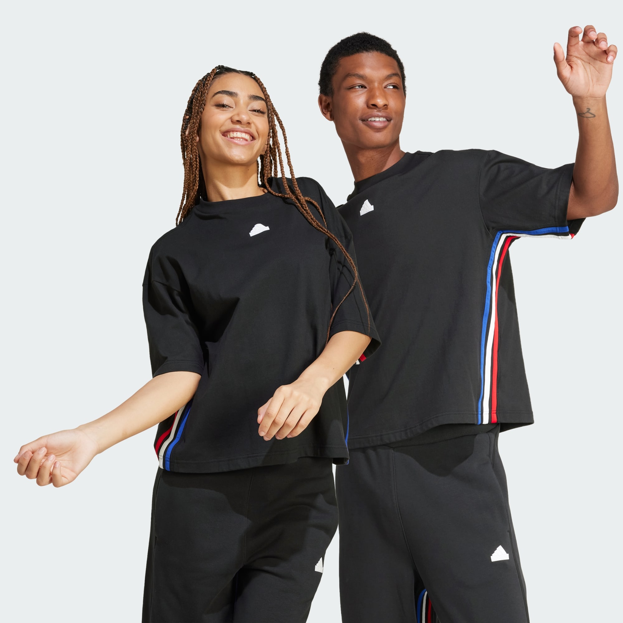 adidas Sportswear Womens Express Anti-Microbial Tee (Gender Neutral) - Black Cotton - Size X-Small