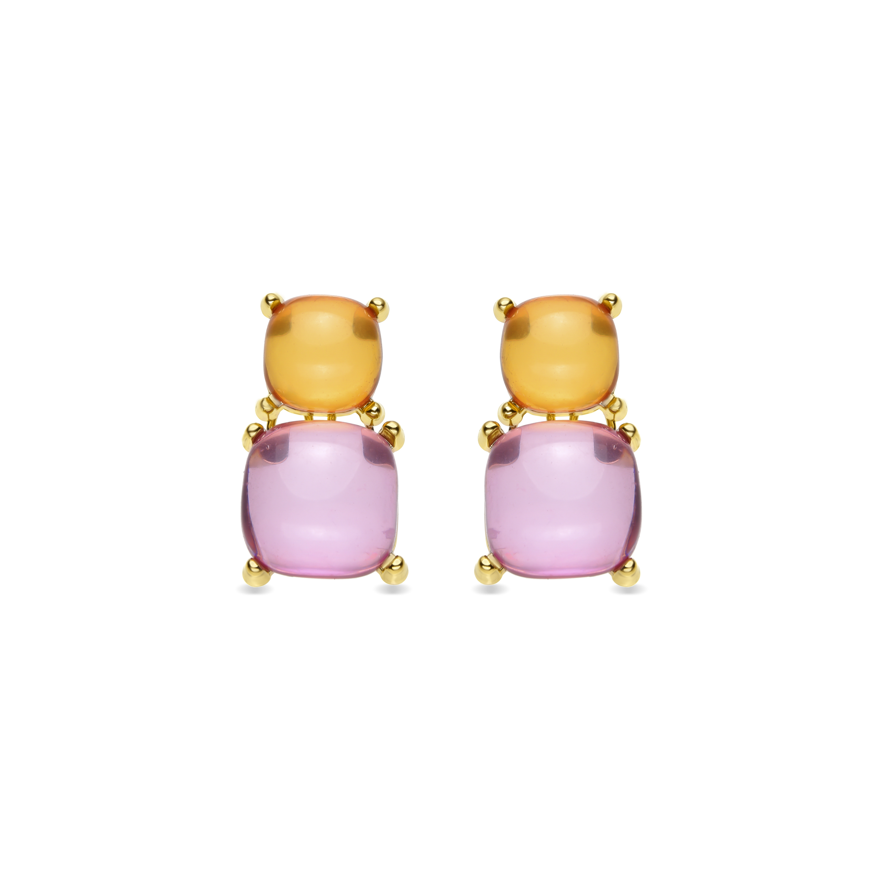 Thumbnail - Luxenter Azara-Ohrringe aus 18 Karat Gelbgold